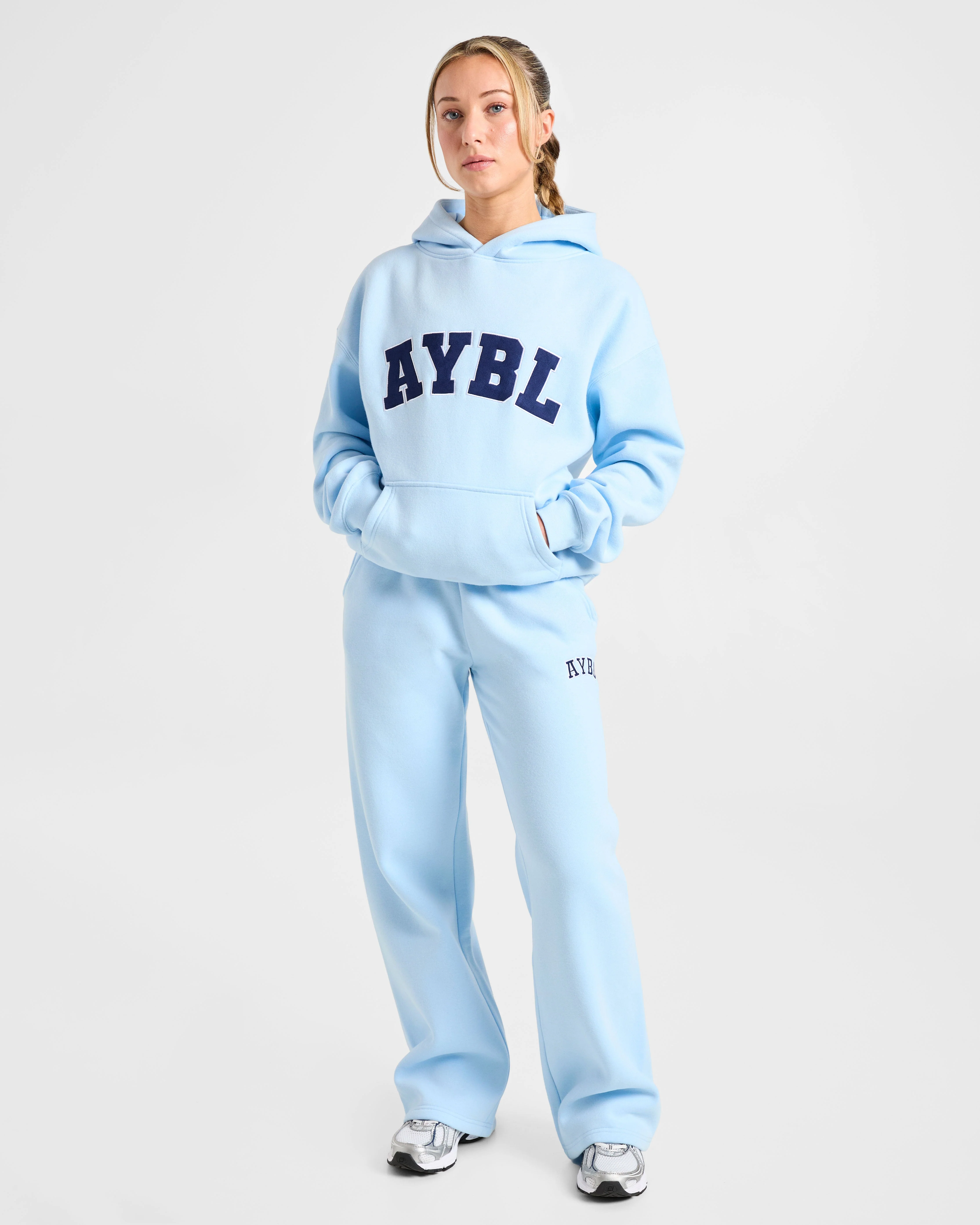 Varsity 2.0 Oversized Hoodie - Bleu/Navy - Image 7
