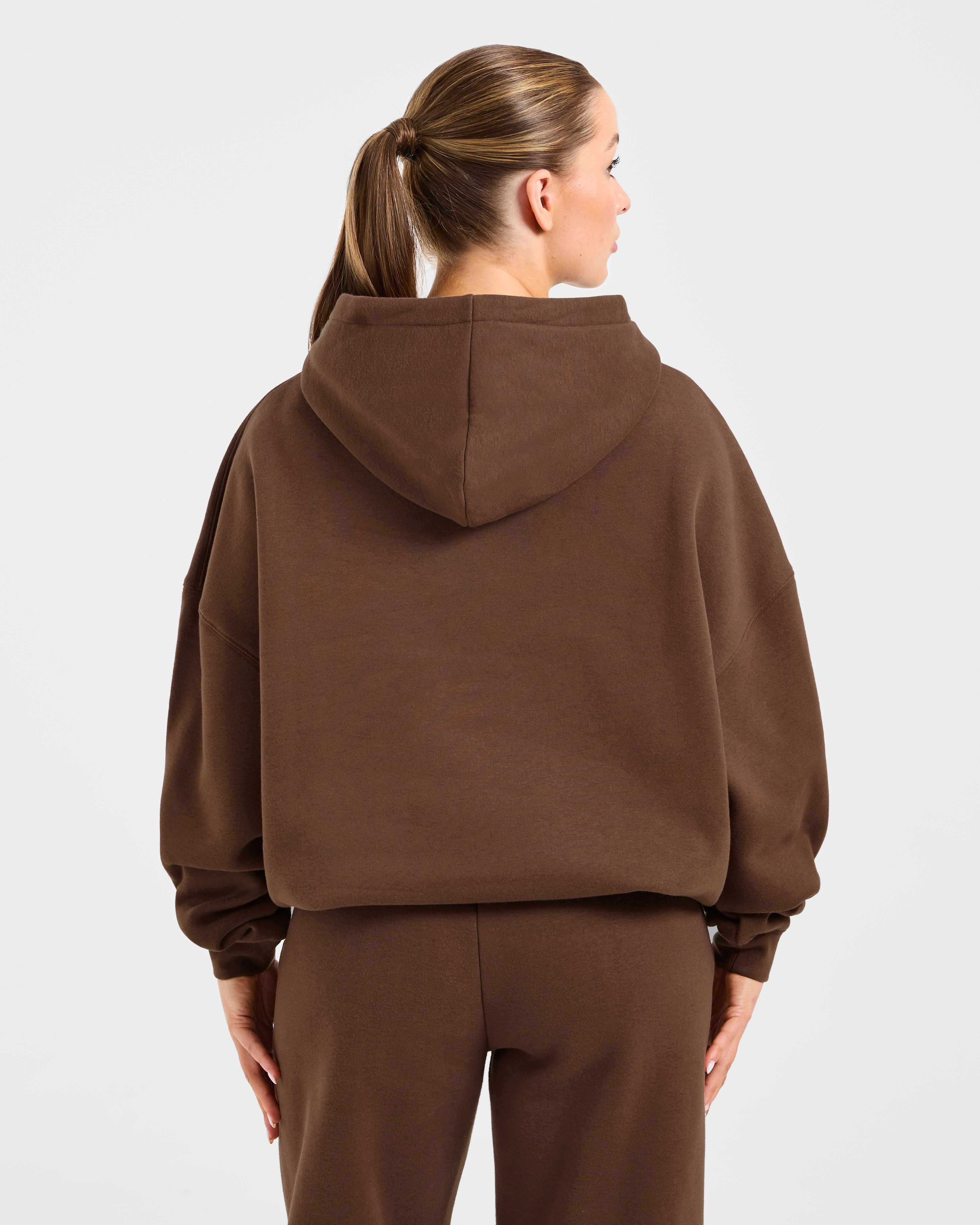 Varsity 2.0 Oversized Hoodie - Marron - Image 2