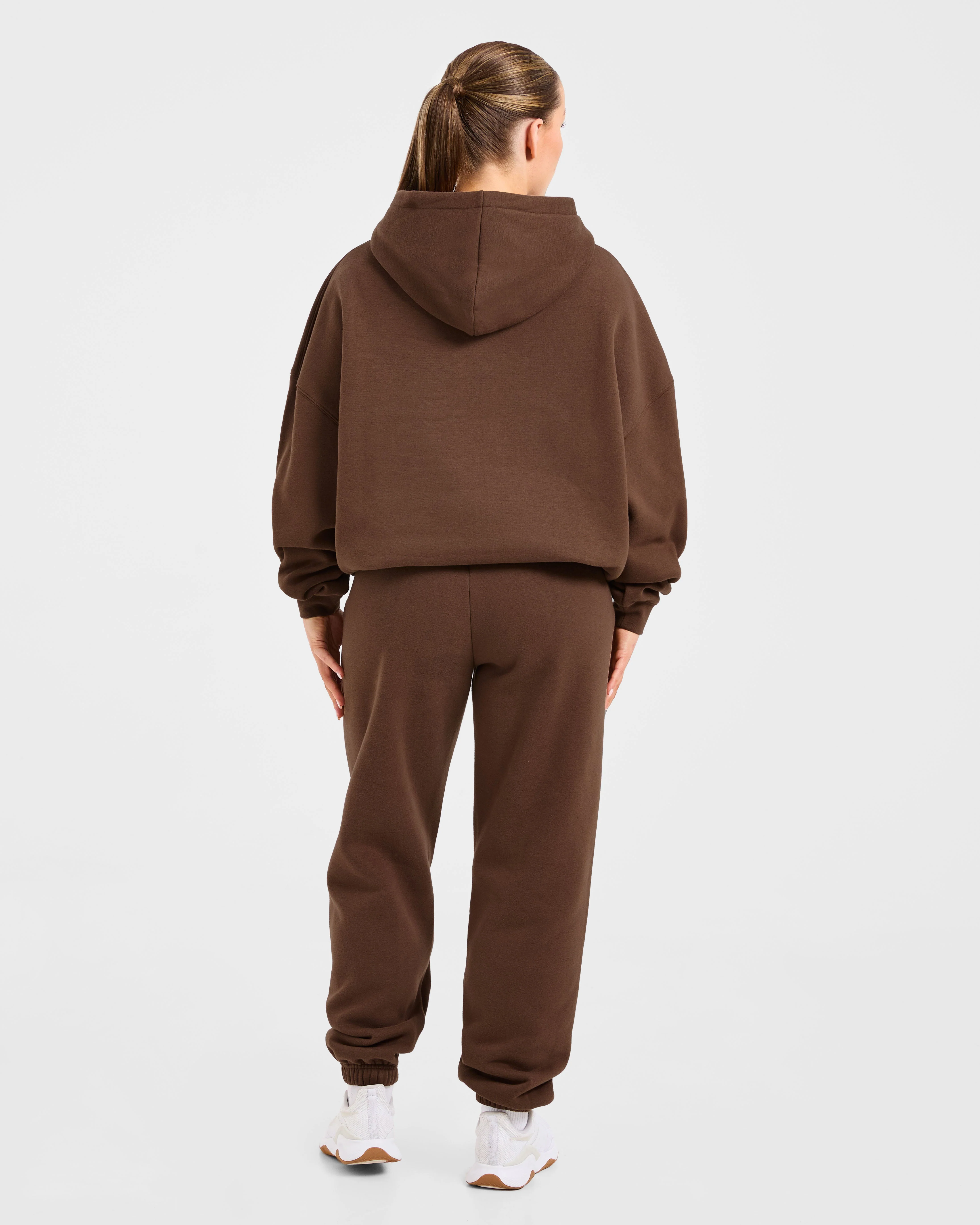 Varsity 2.0 Oversized Hoodie - Marron - Image 4