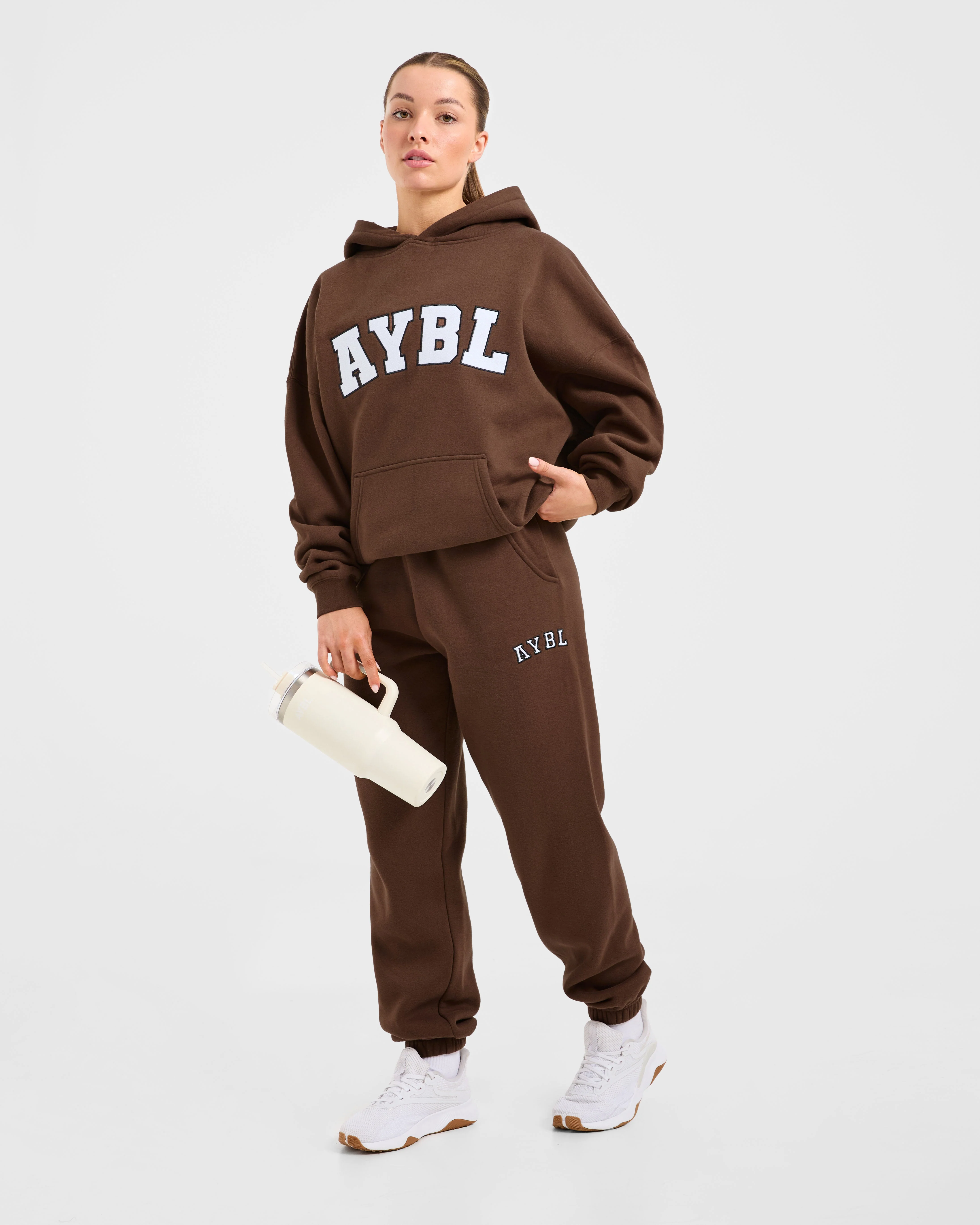 Varsity 2.0 Oversized Hoodie - Marron - Image 8