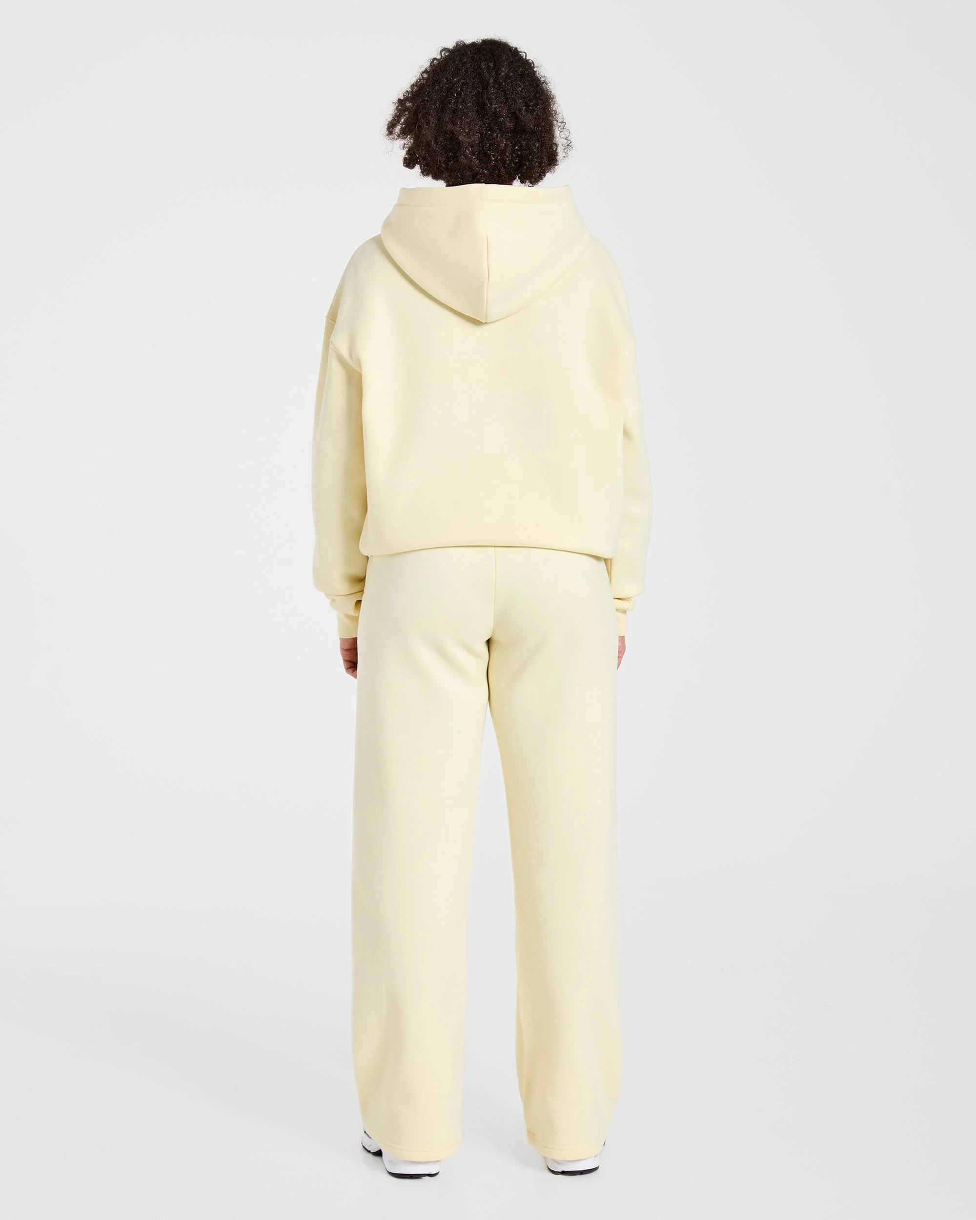 Varsity 2.0 Oversized Hoodie - Butter Jaune - Image 4