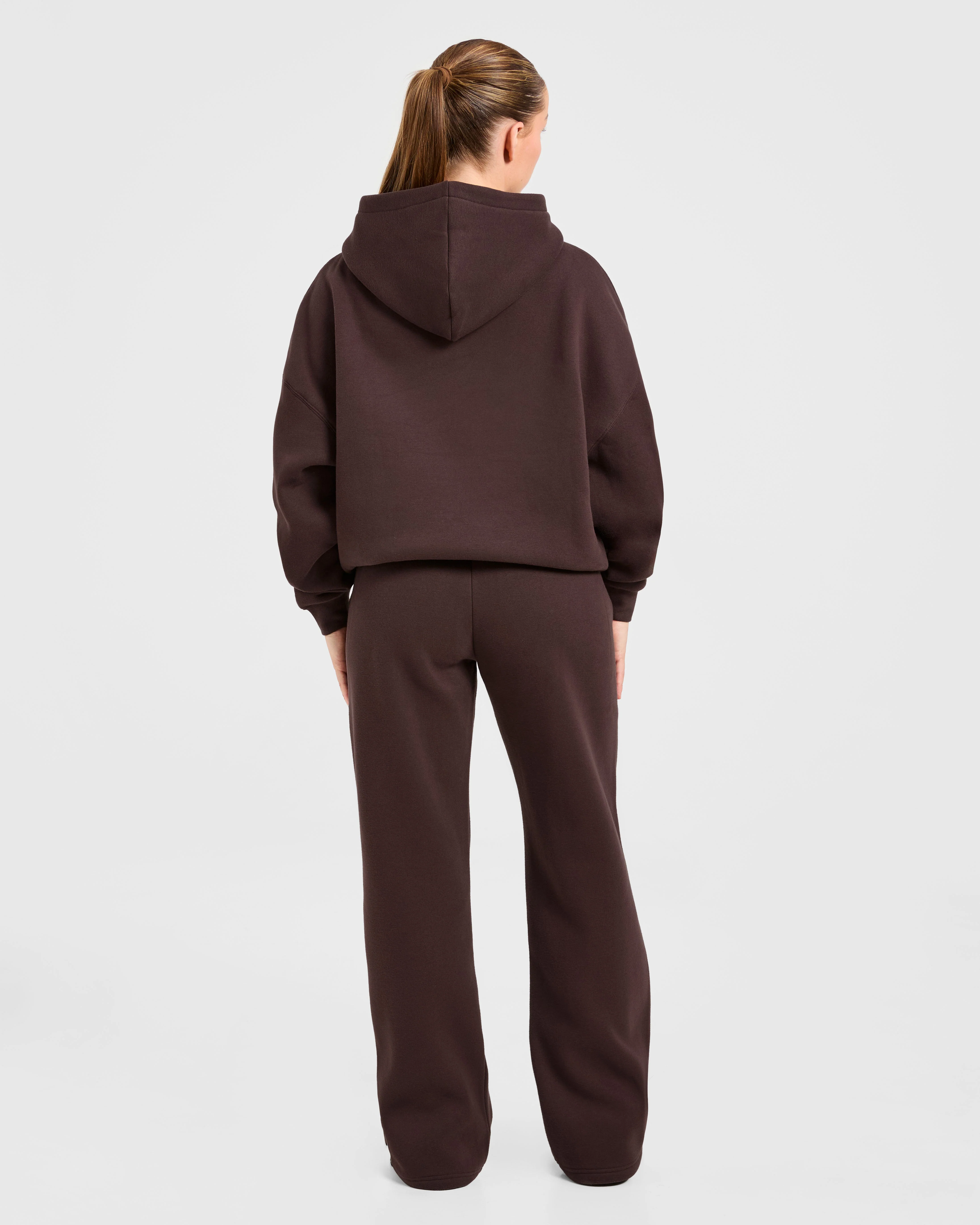 Varsity 2.0 Oversized Hoodie - Cocoa Brun - Image 4