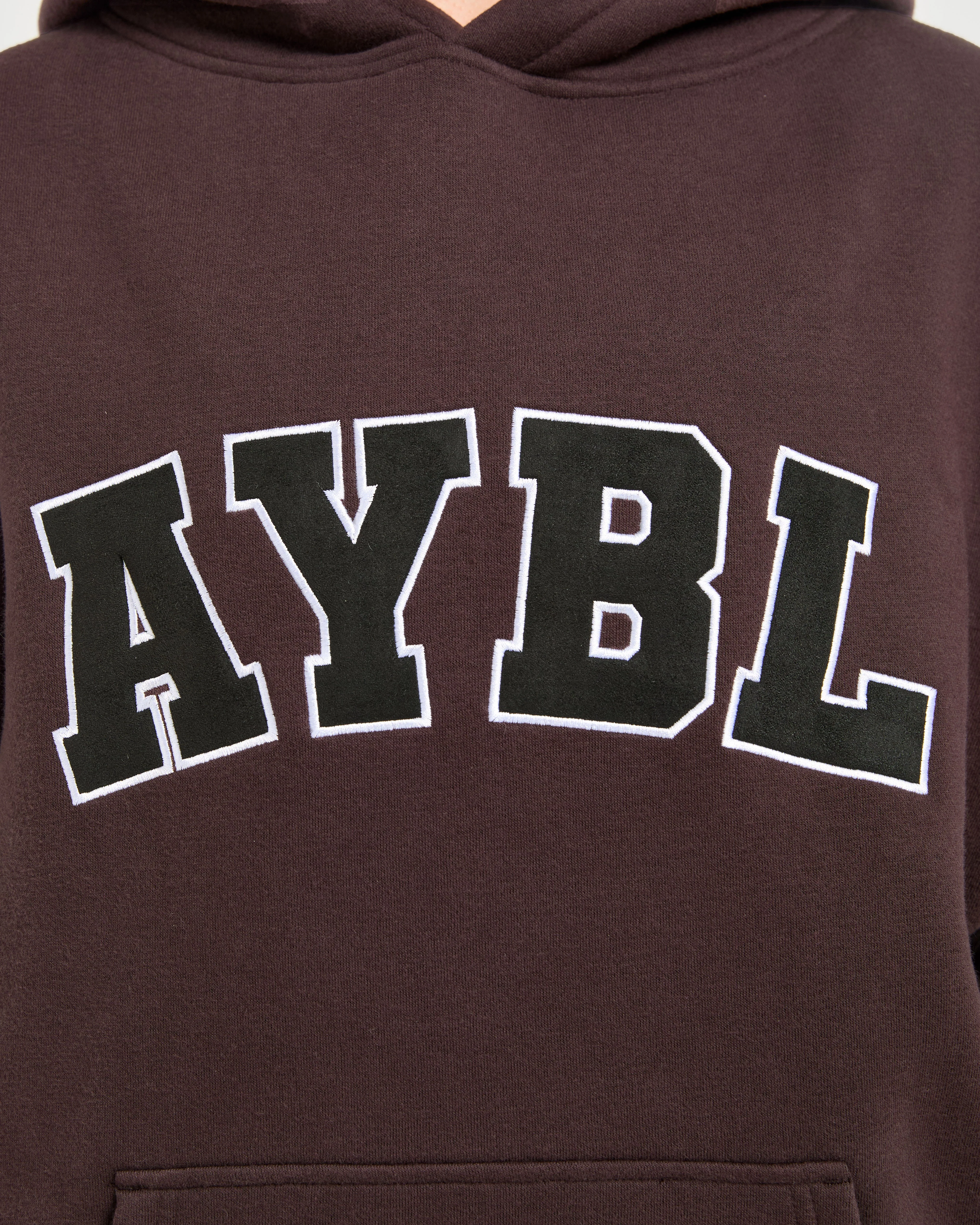 Varsity 2.0 Oversized Hoodie - Cocoa Brun - Image 5