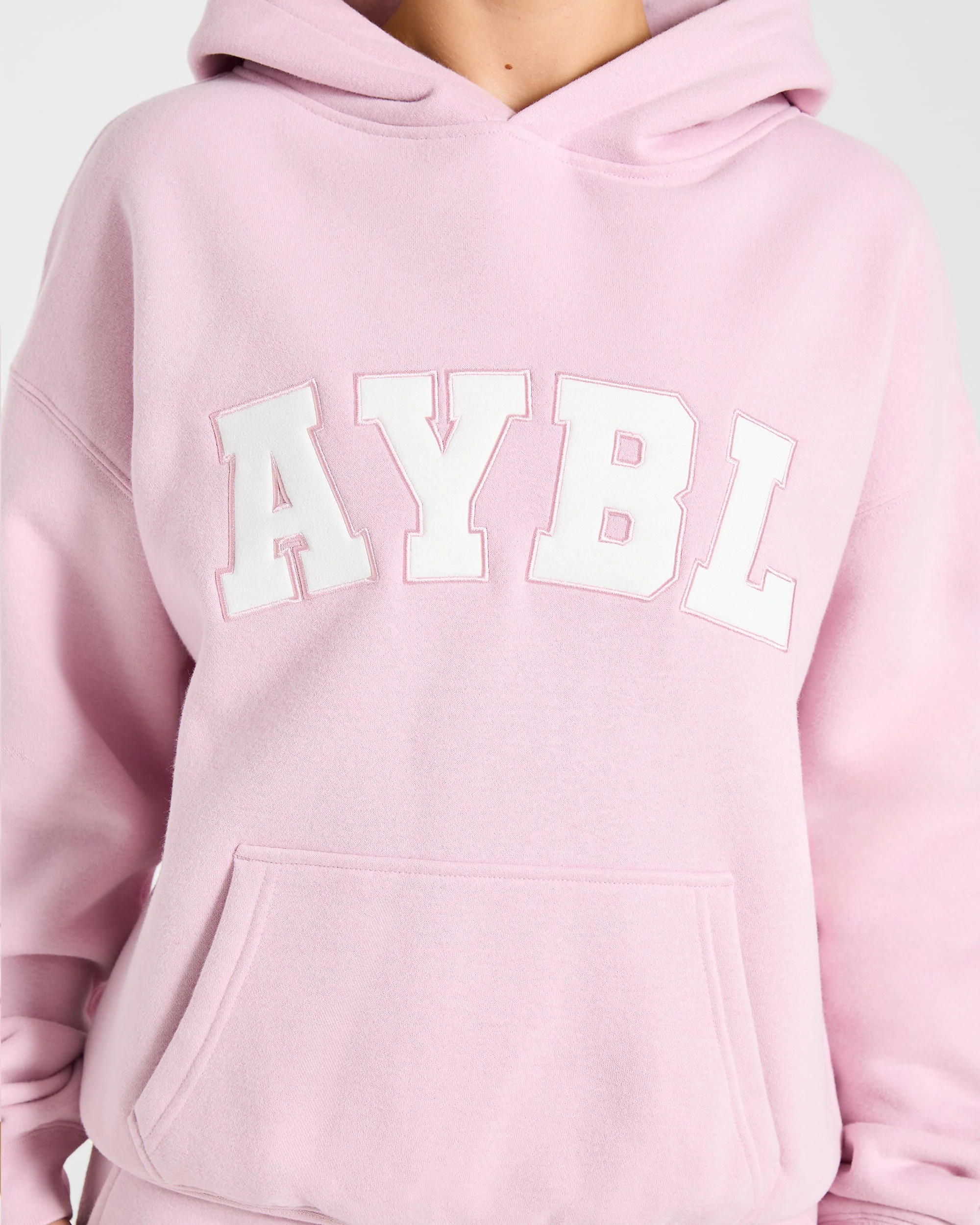 Varsity 2.0 Oversized Hoodie - Iced Rose - Image 5