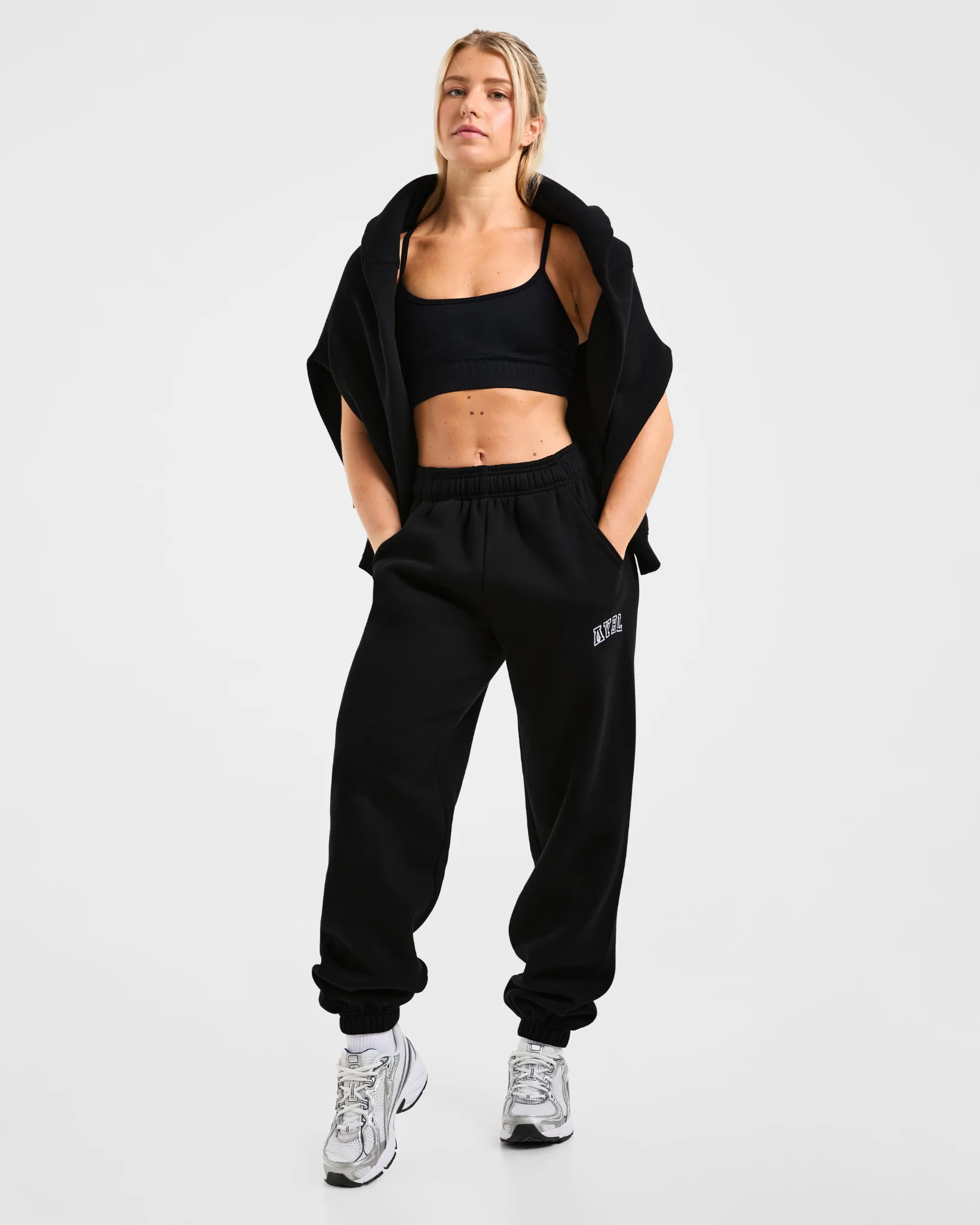 Varsity 2.0 Oversized Joggers - Noir - Image 8