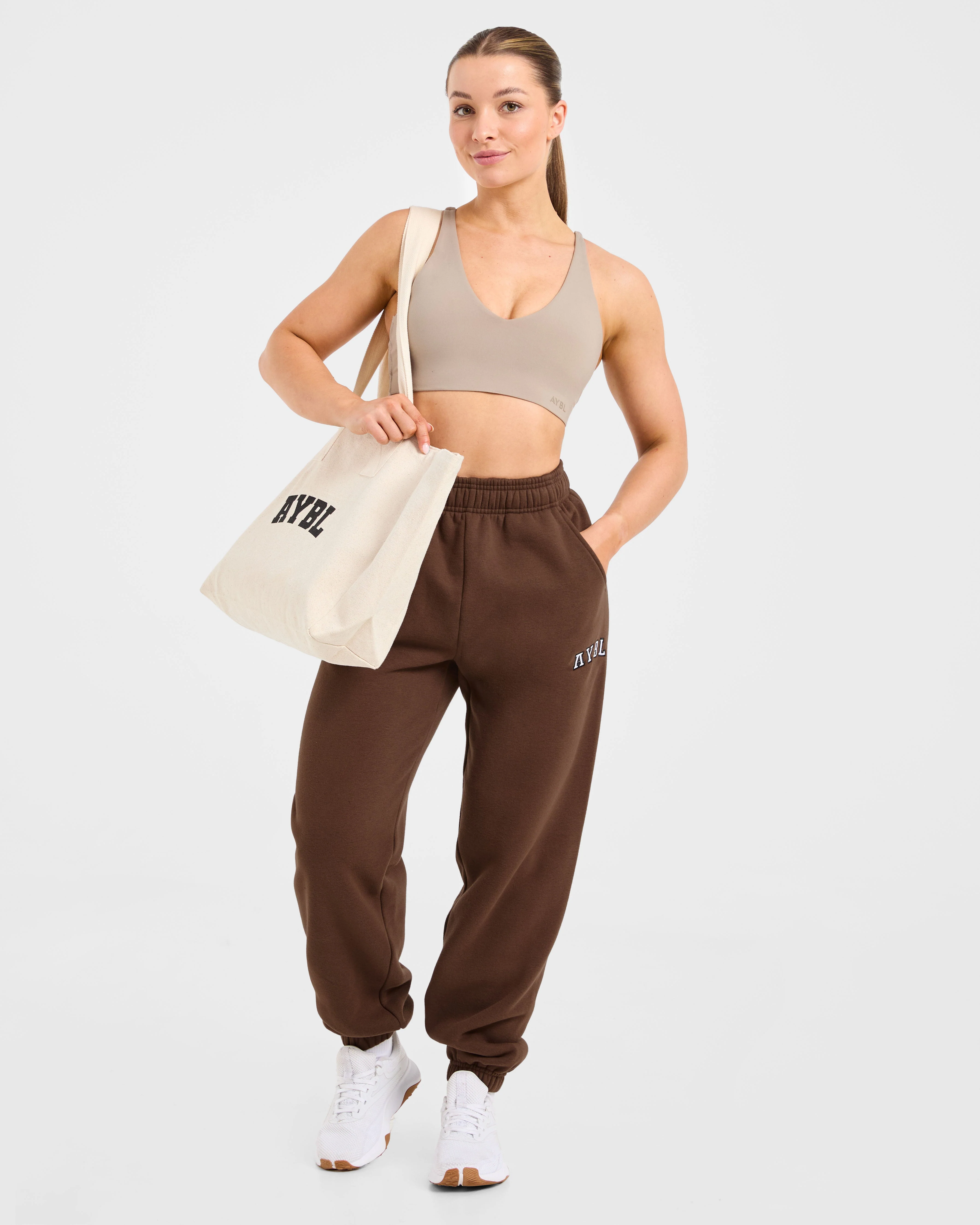 Varsity 2.0 Oversized Joggers - Marron - Image 8