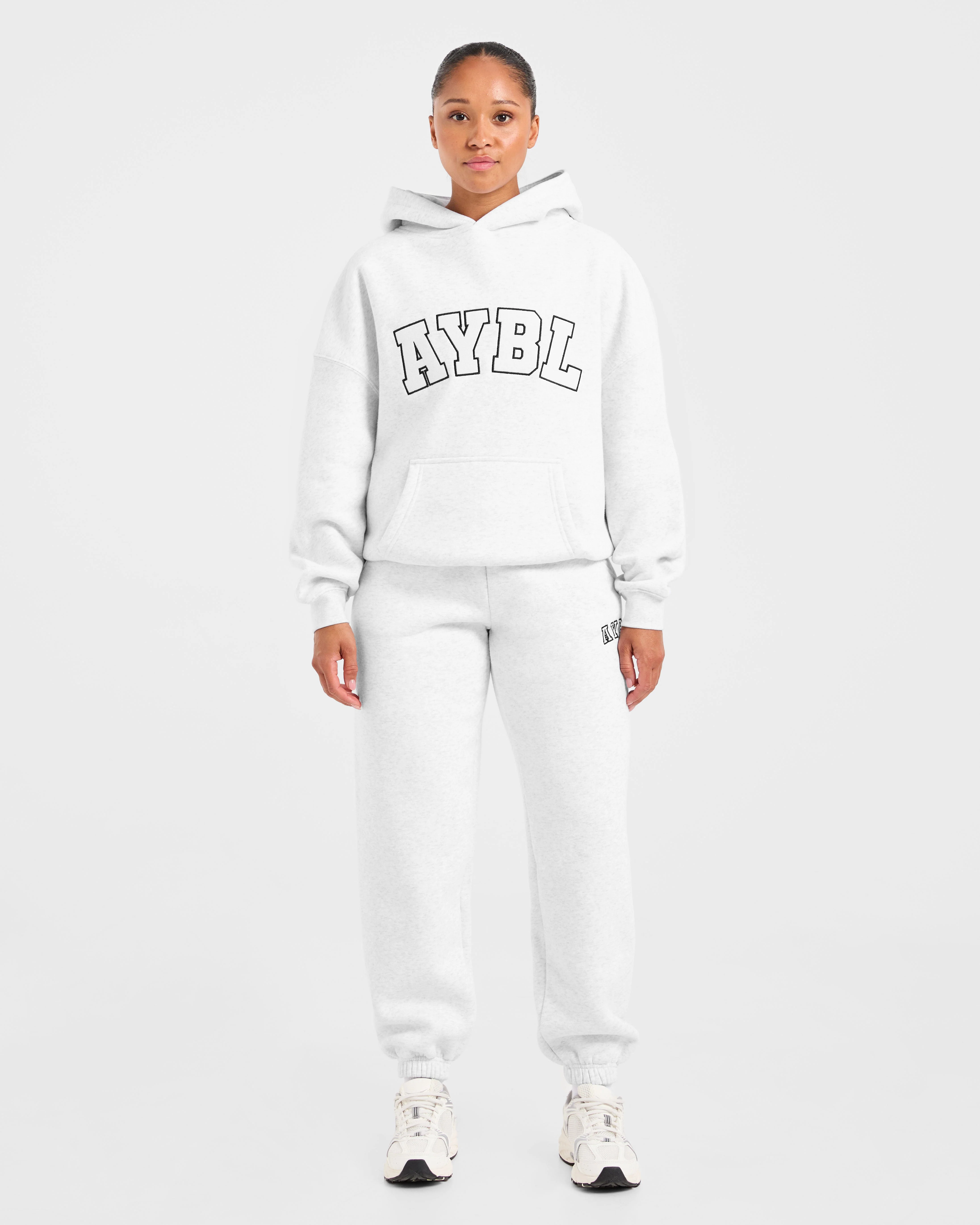 Varsity 2.0 Oversized Joggers - Heather Gris - Image 3