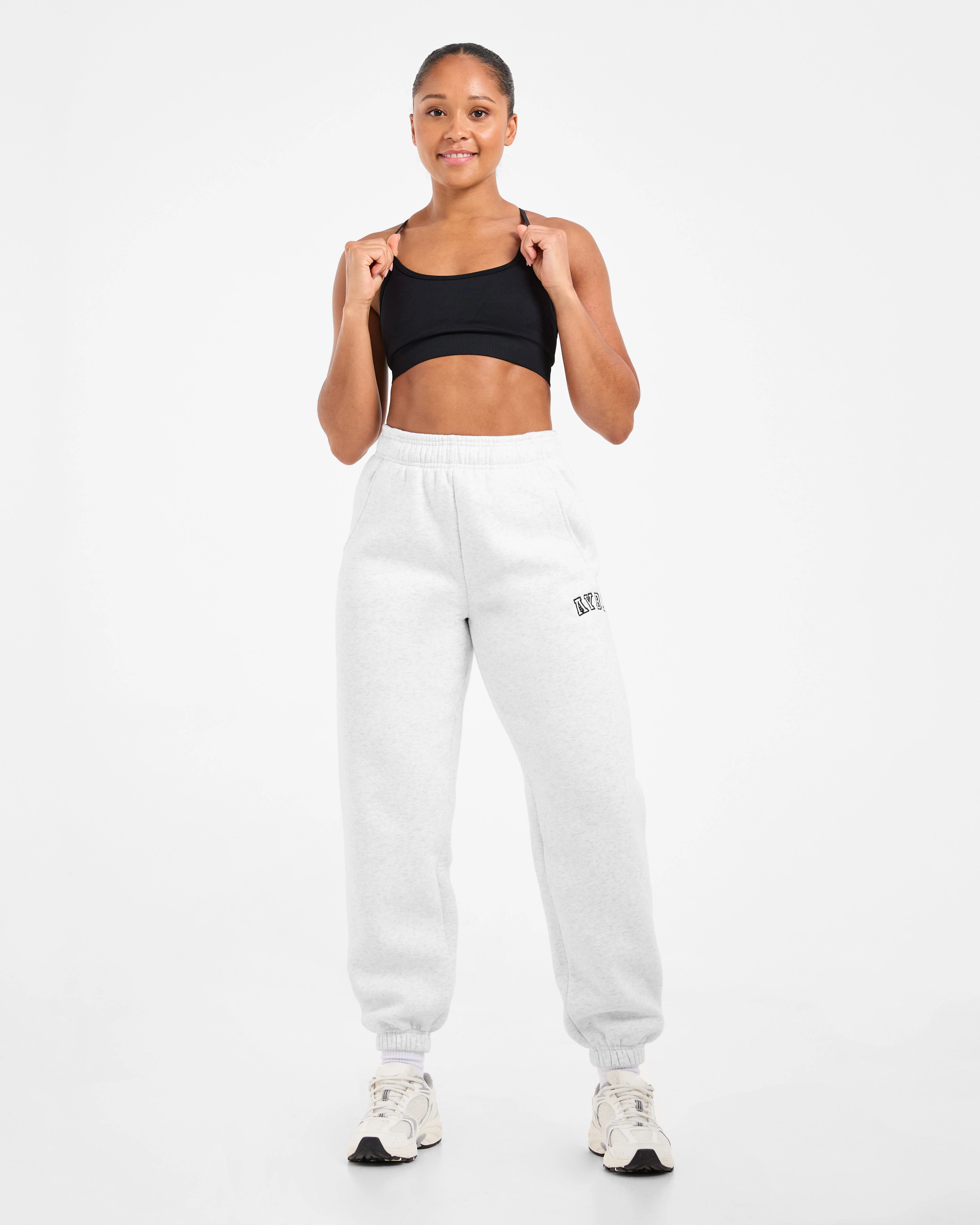 Varsity 2.0 Oversized Joggers - Heather Gris - Image 8