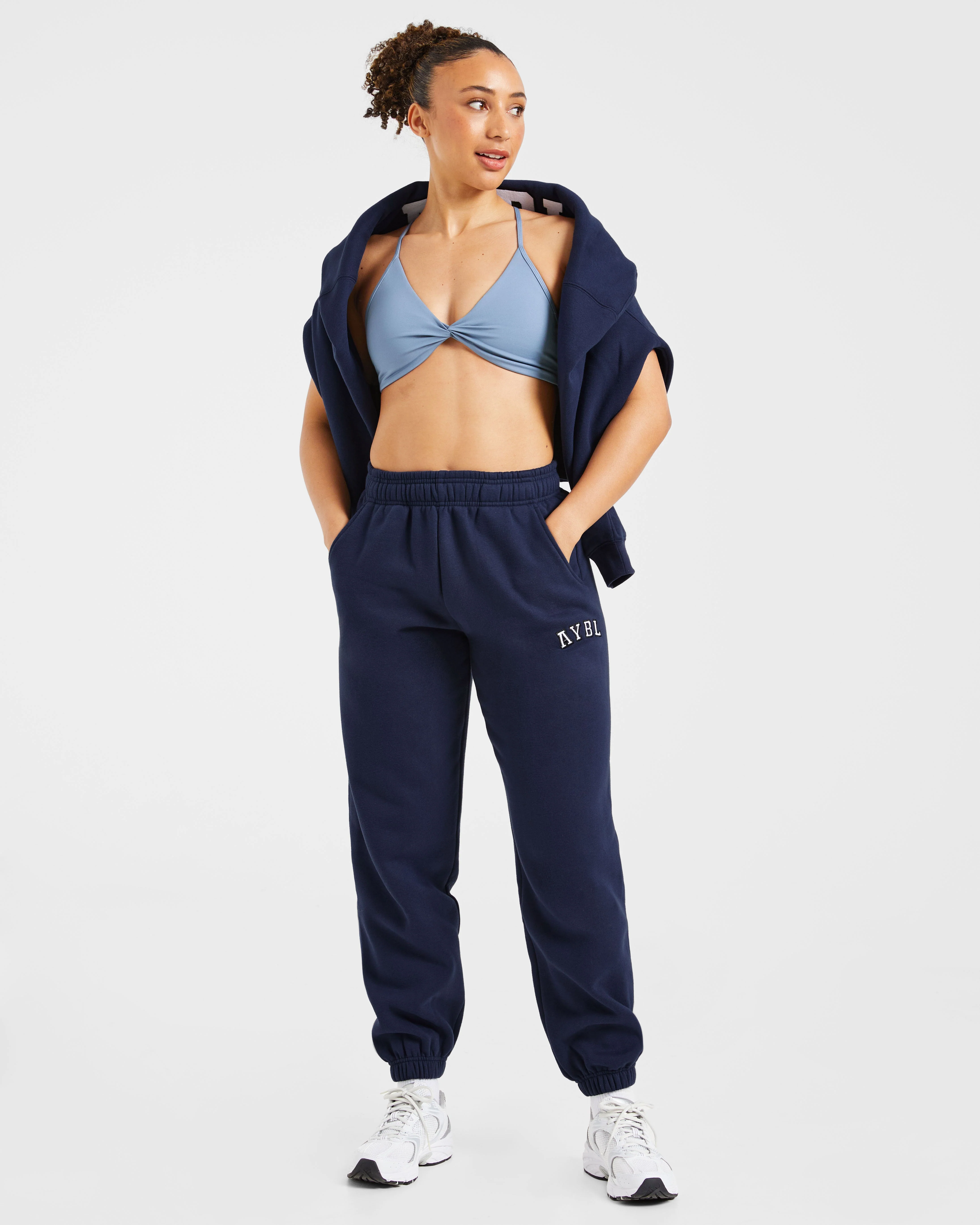 Varsity 2.0 Oversized Joggers - Navy - Image 8