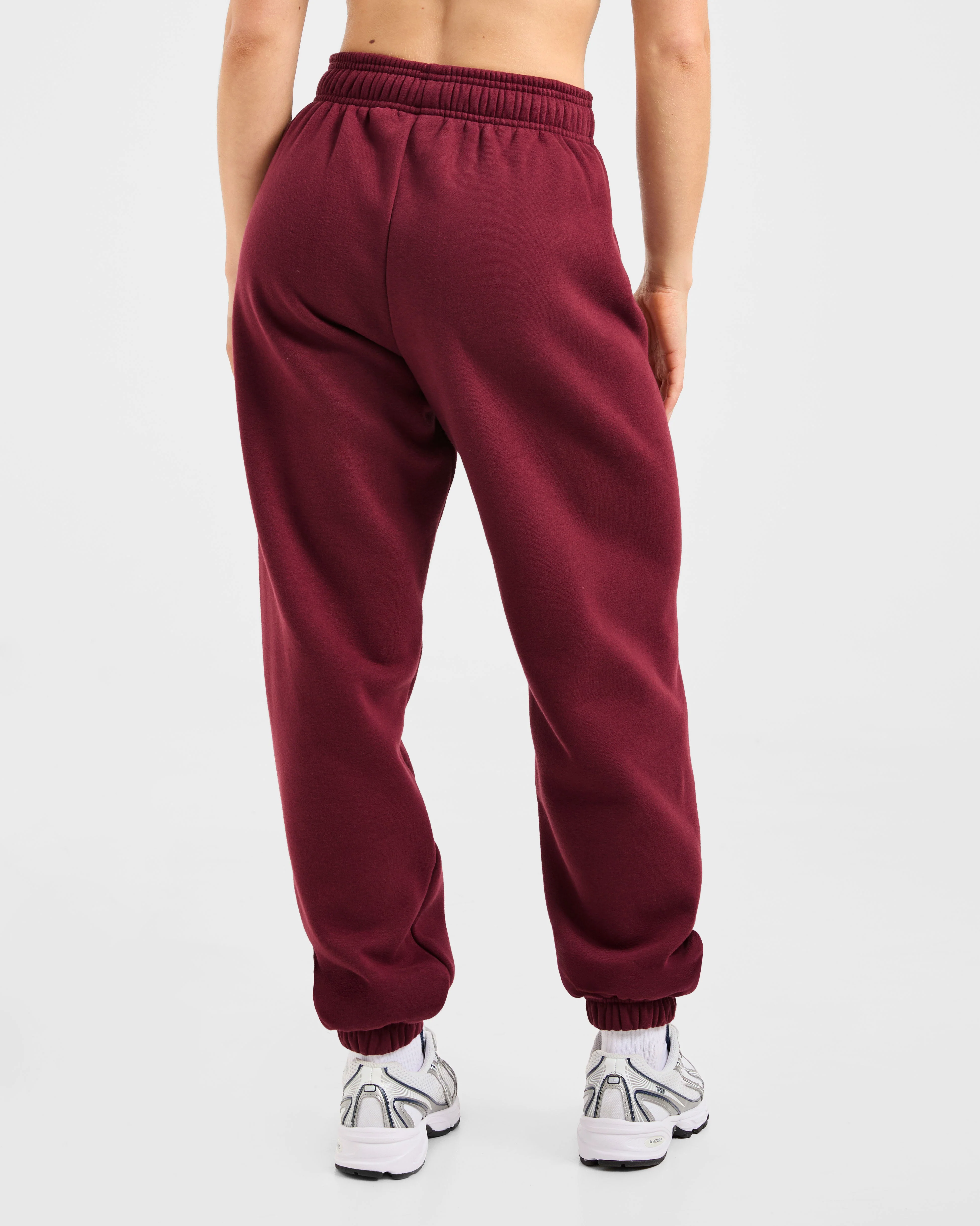 Varsity 2.0 Oversized Joggers - Rouge Wine - Image 2