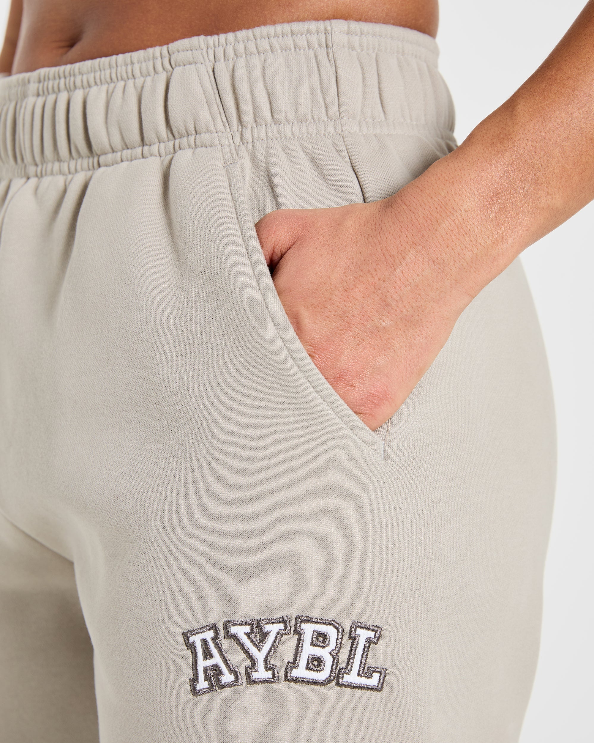 Varsity 2.0 Oversized Joggers - Taupe - Image 5