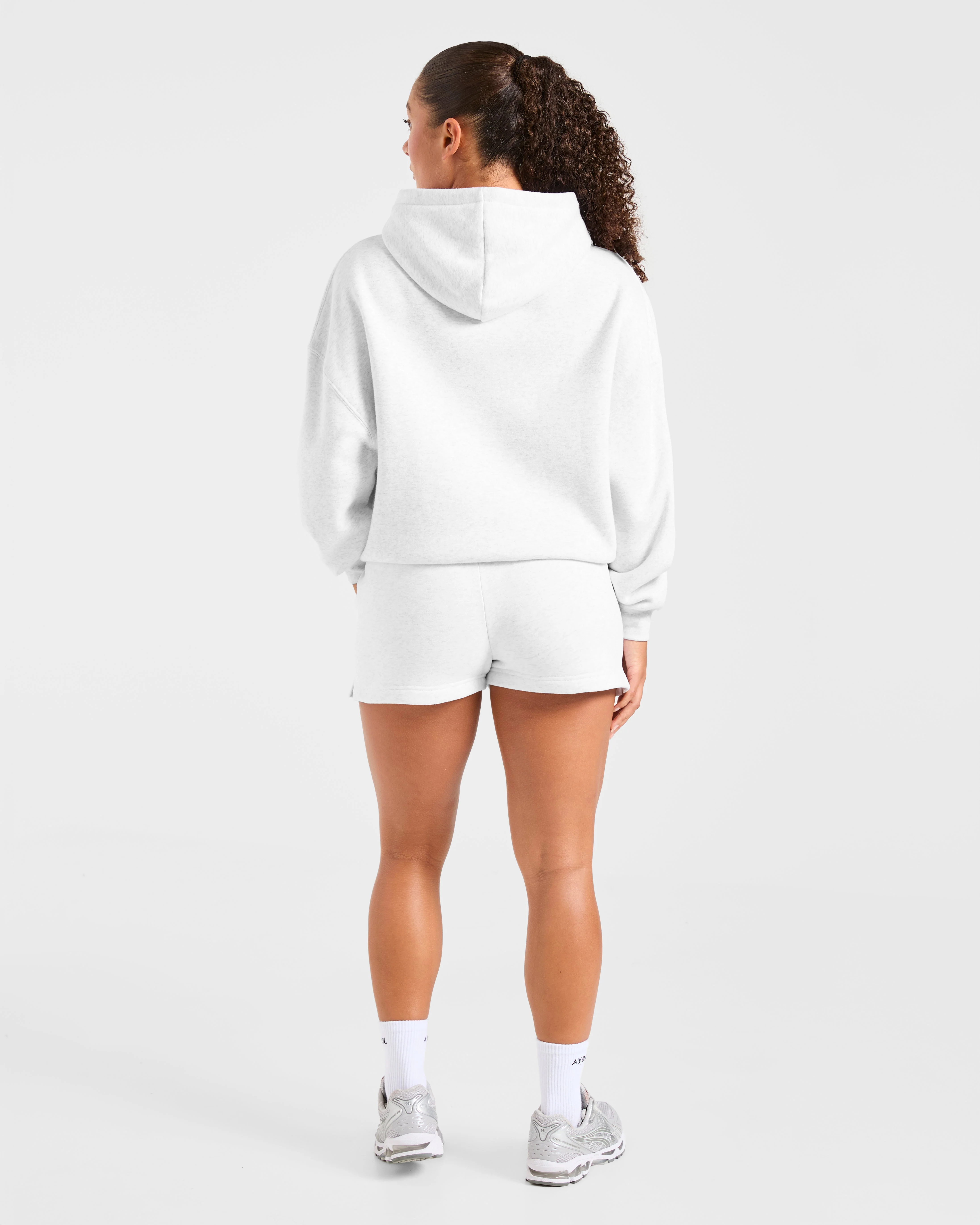 Varsity 2.0 Oversized Shorts - Heather Gris - Image 4