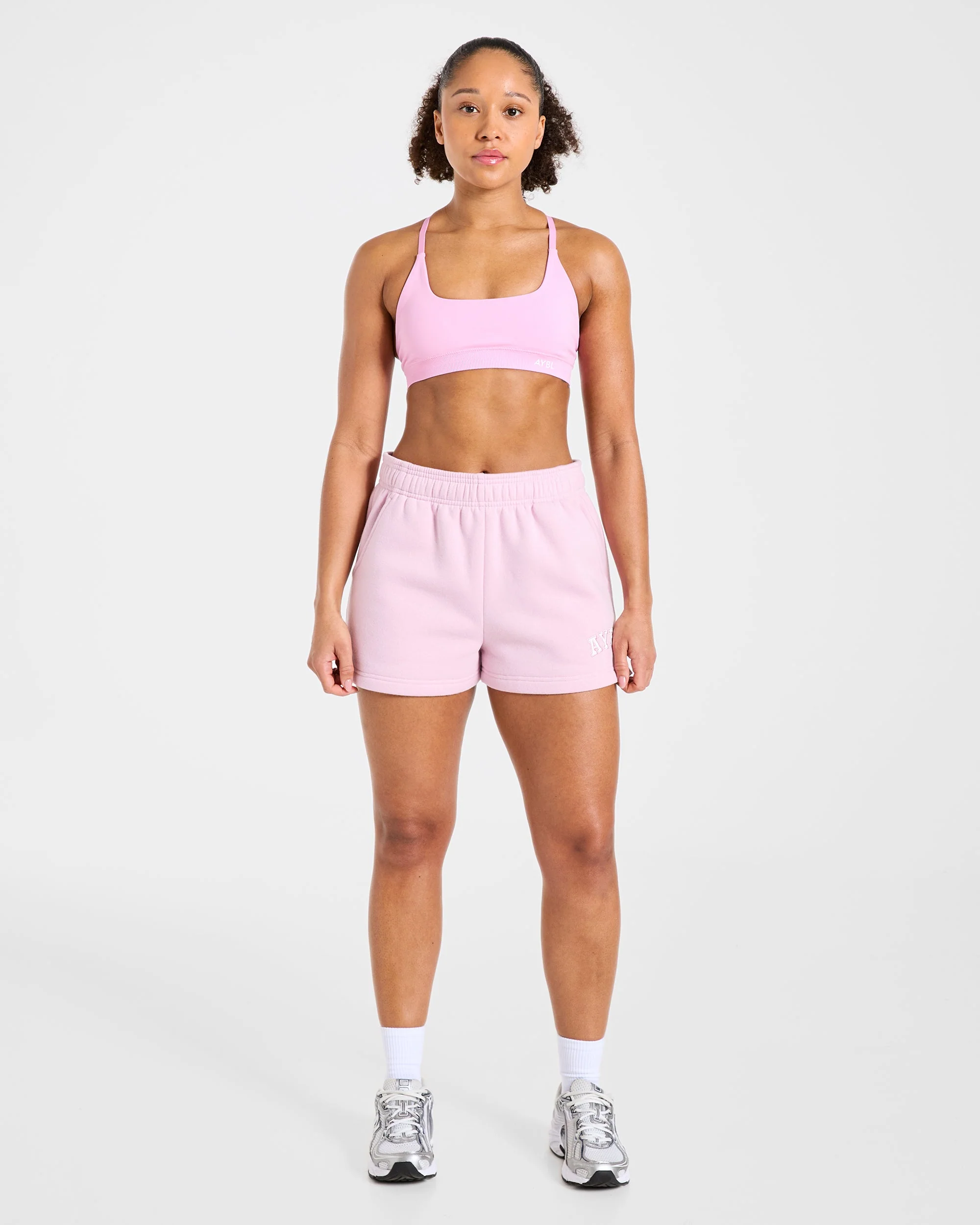 Varsity 2.0 Oversized Shorts - Iced Rose - Image 3