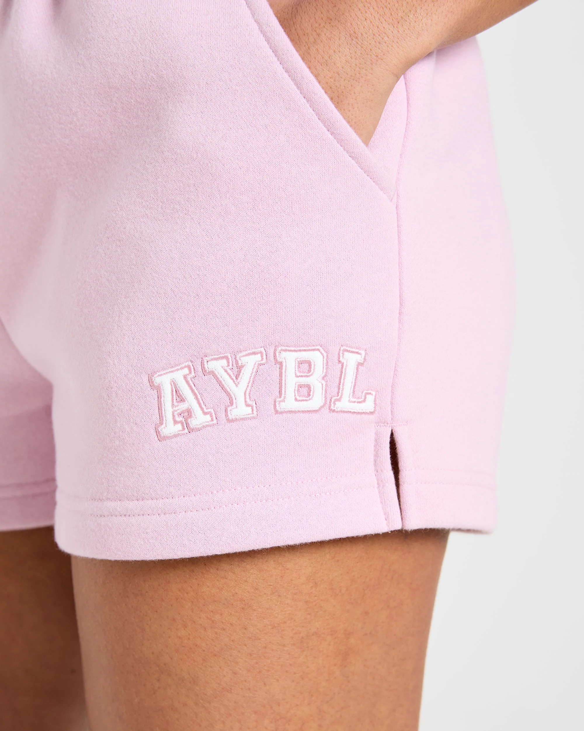 Varsity 2.0 Oversized Shorts - Iced Rose - Image 5