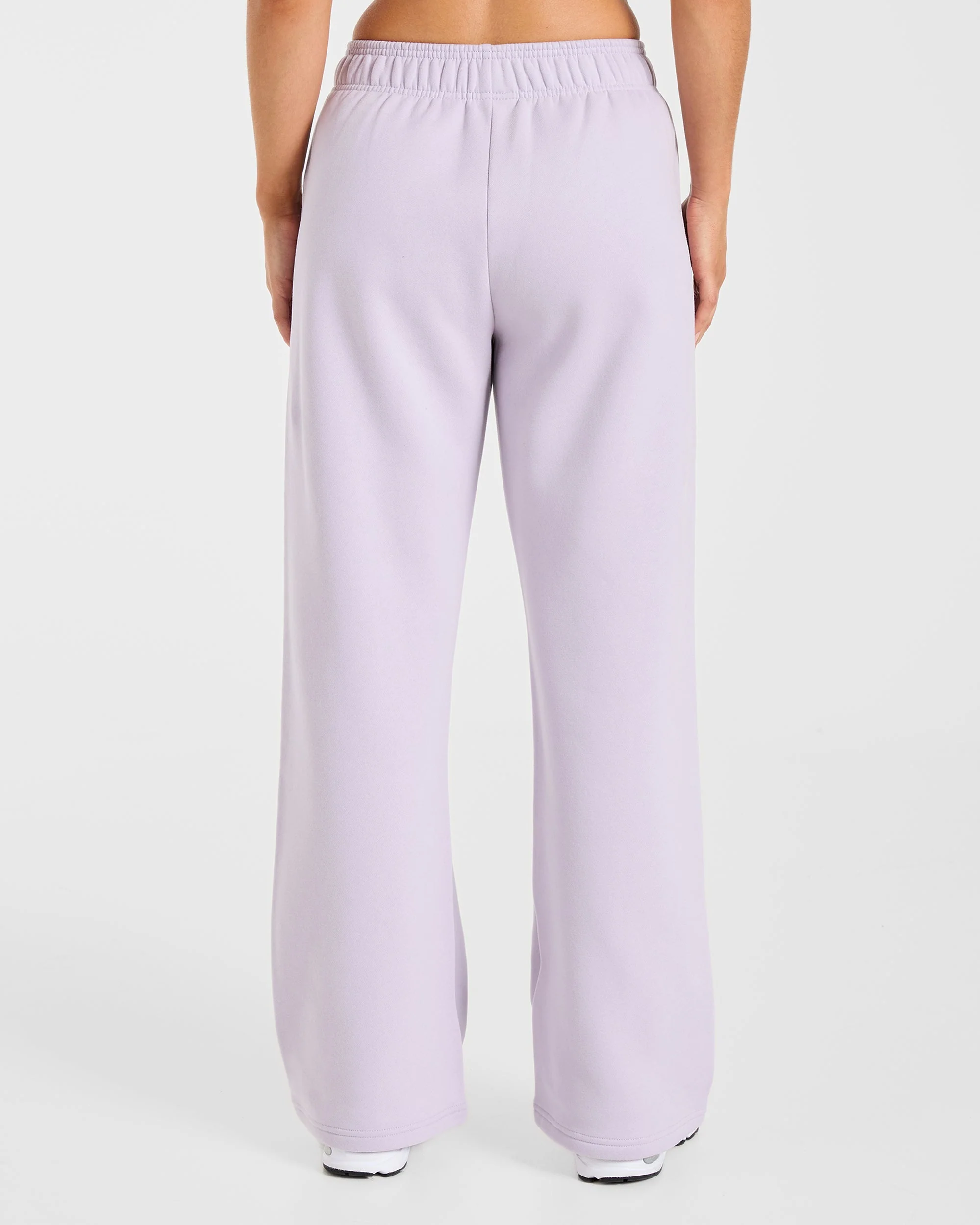 Varsity 2.0 Oversized Straight Leg Joggers - Lilac - Image 2