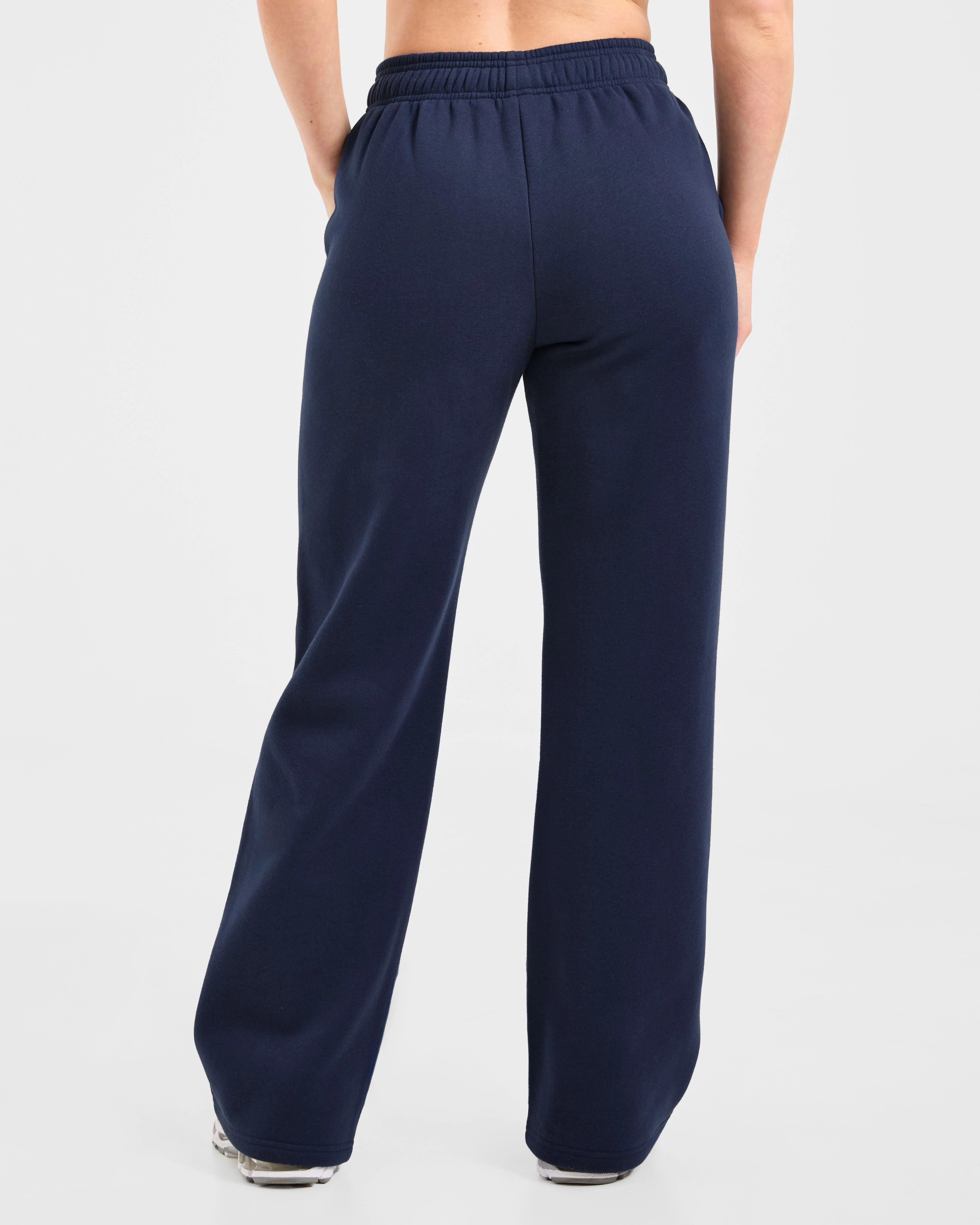 Varsity 2.0 Oversized Straight Leg Joggers - Navy - Image 2