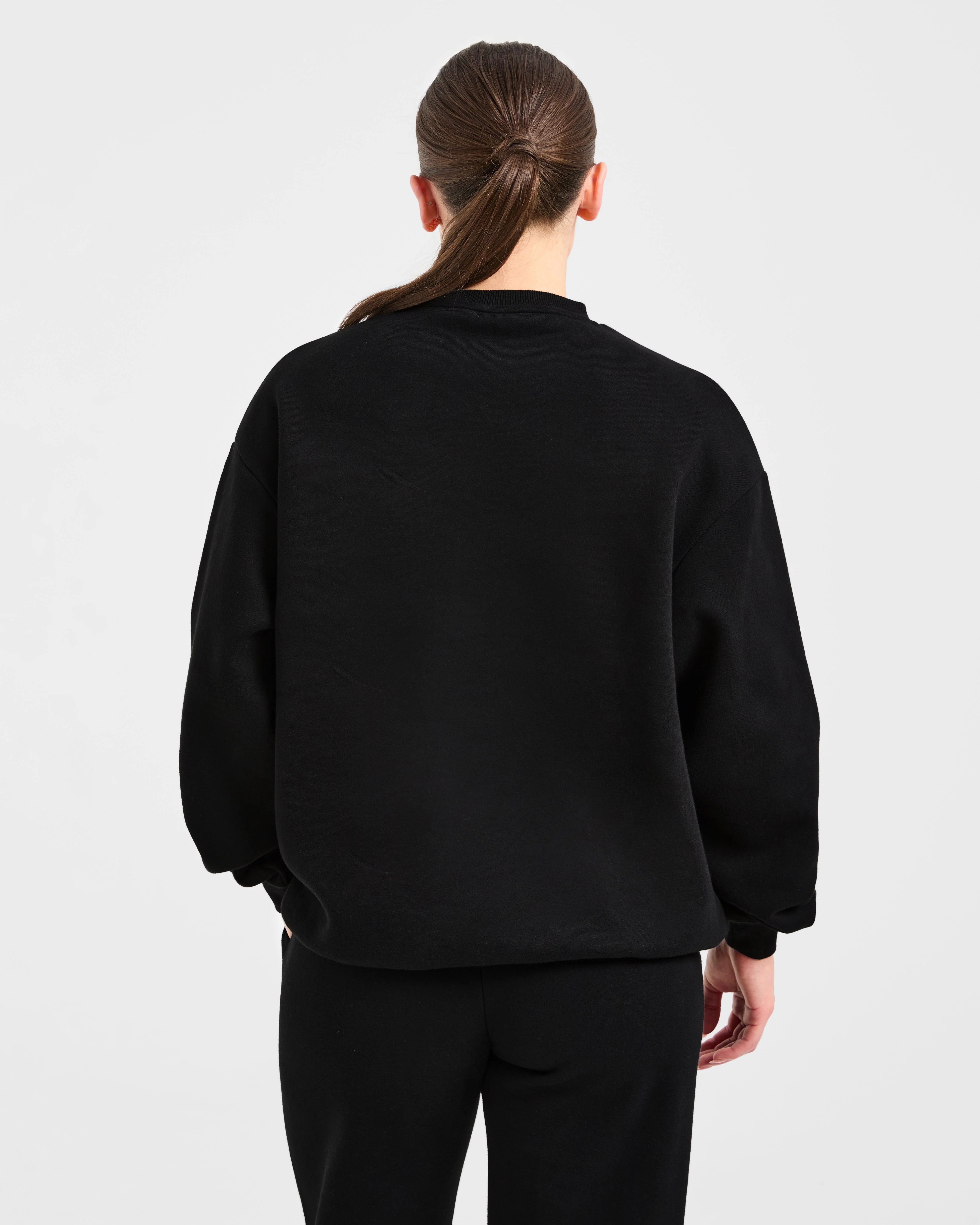 Varsity 2.0 Oversized Sweatshirt - Noir - Image 2