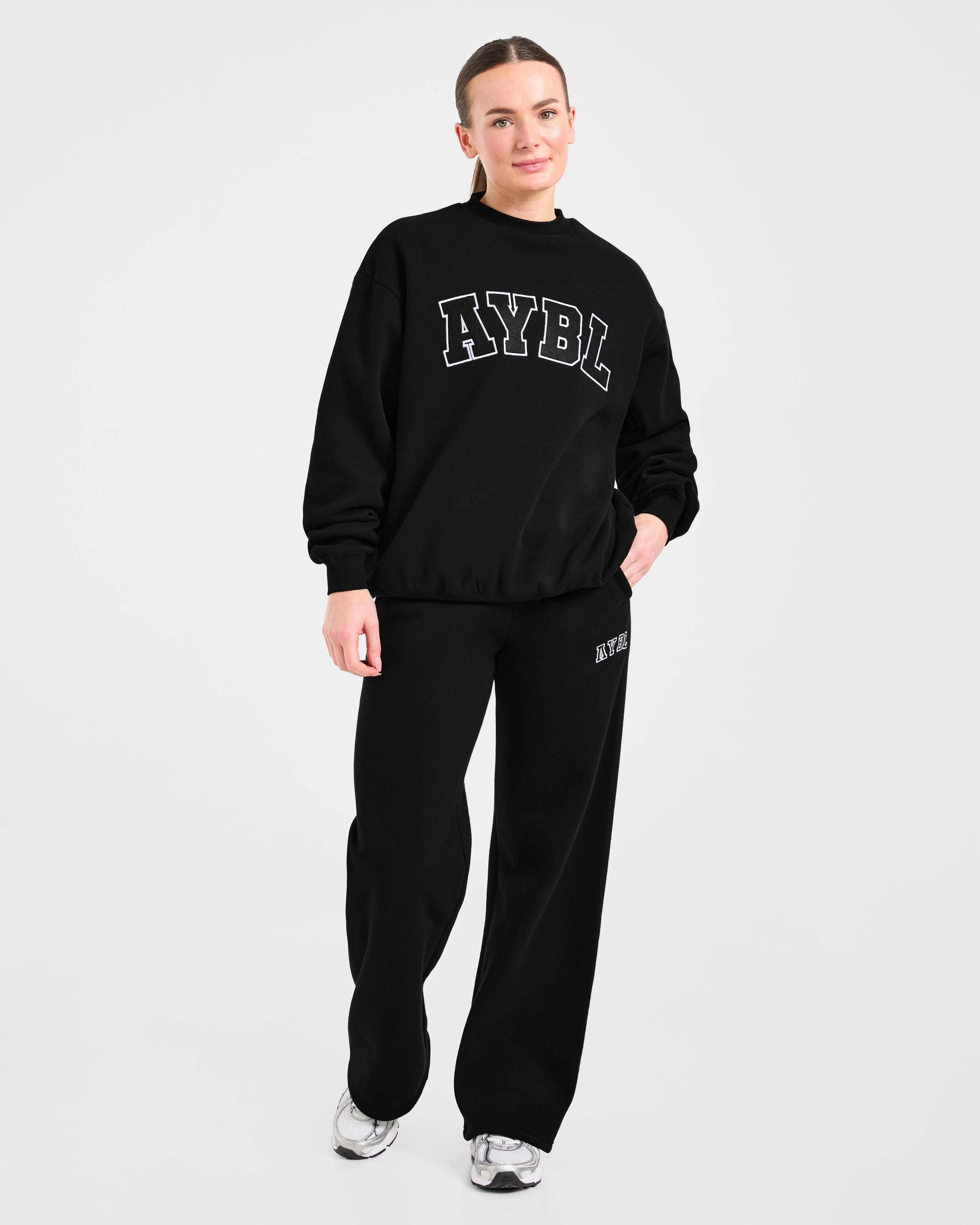 Varsity 2.0 Oversized Sweatshirt - Noir - Image 3