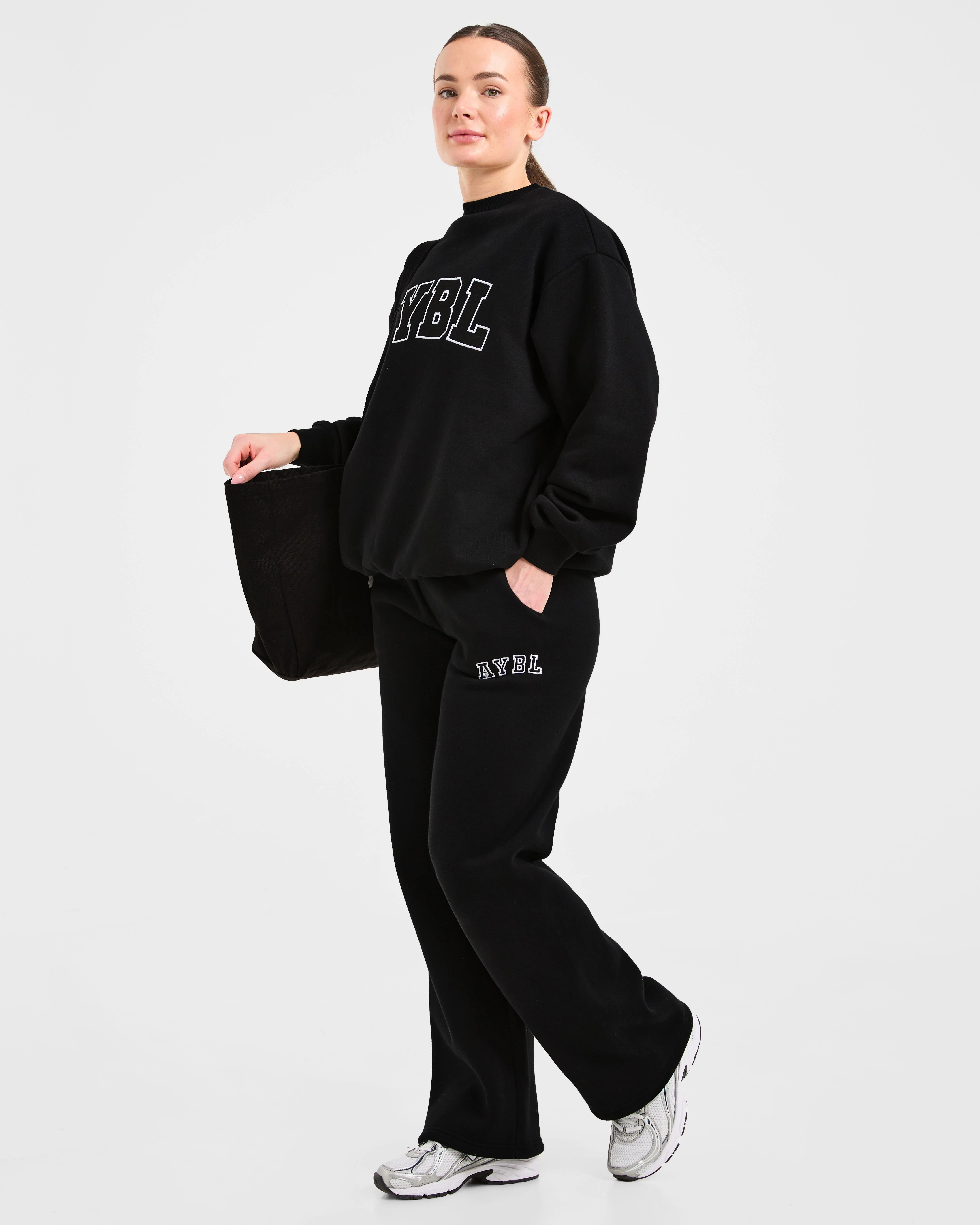 Varsity 2.0 Oversized Sweatshirt - Noir - Image 7