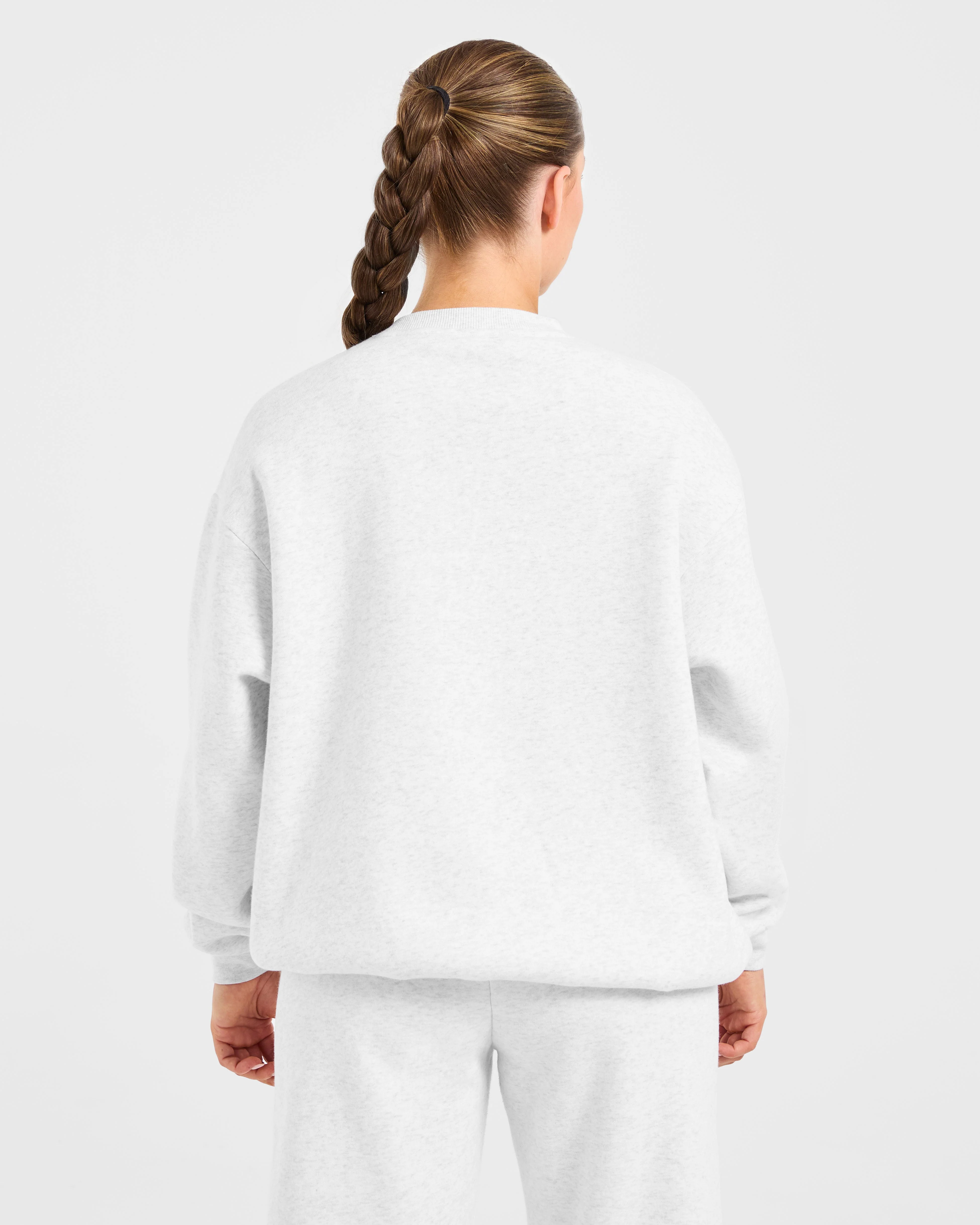 Varsity 2.0 Oversized Sweatshirt - Heather Gris - Image 2