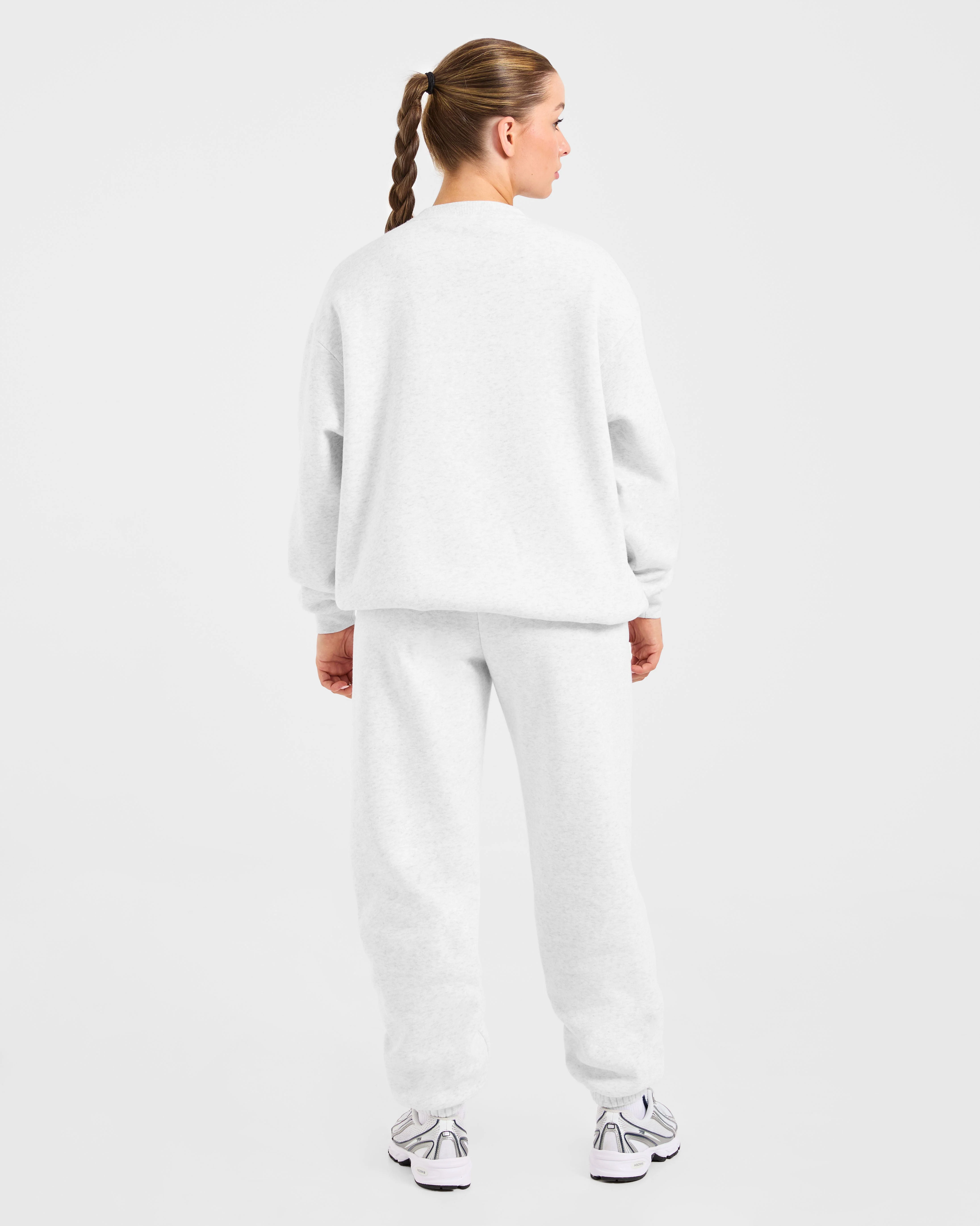 Varsity 2.0 Oversized Sweatshirt - Heather Gris - Image 4
