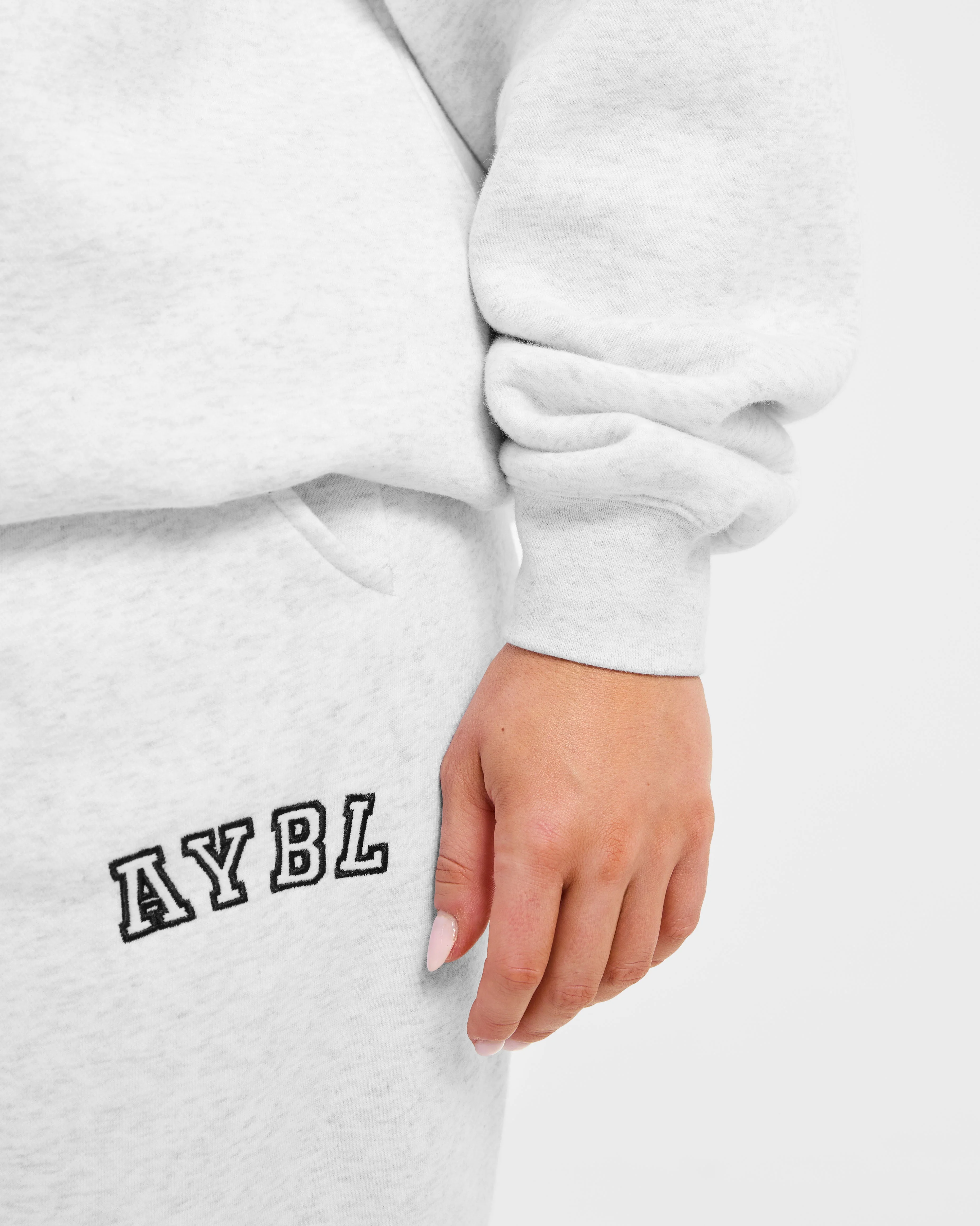 Varsity 2.0 Oversized Sweatshirt - Heather Gris - Image 6