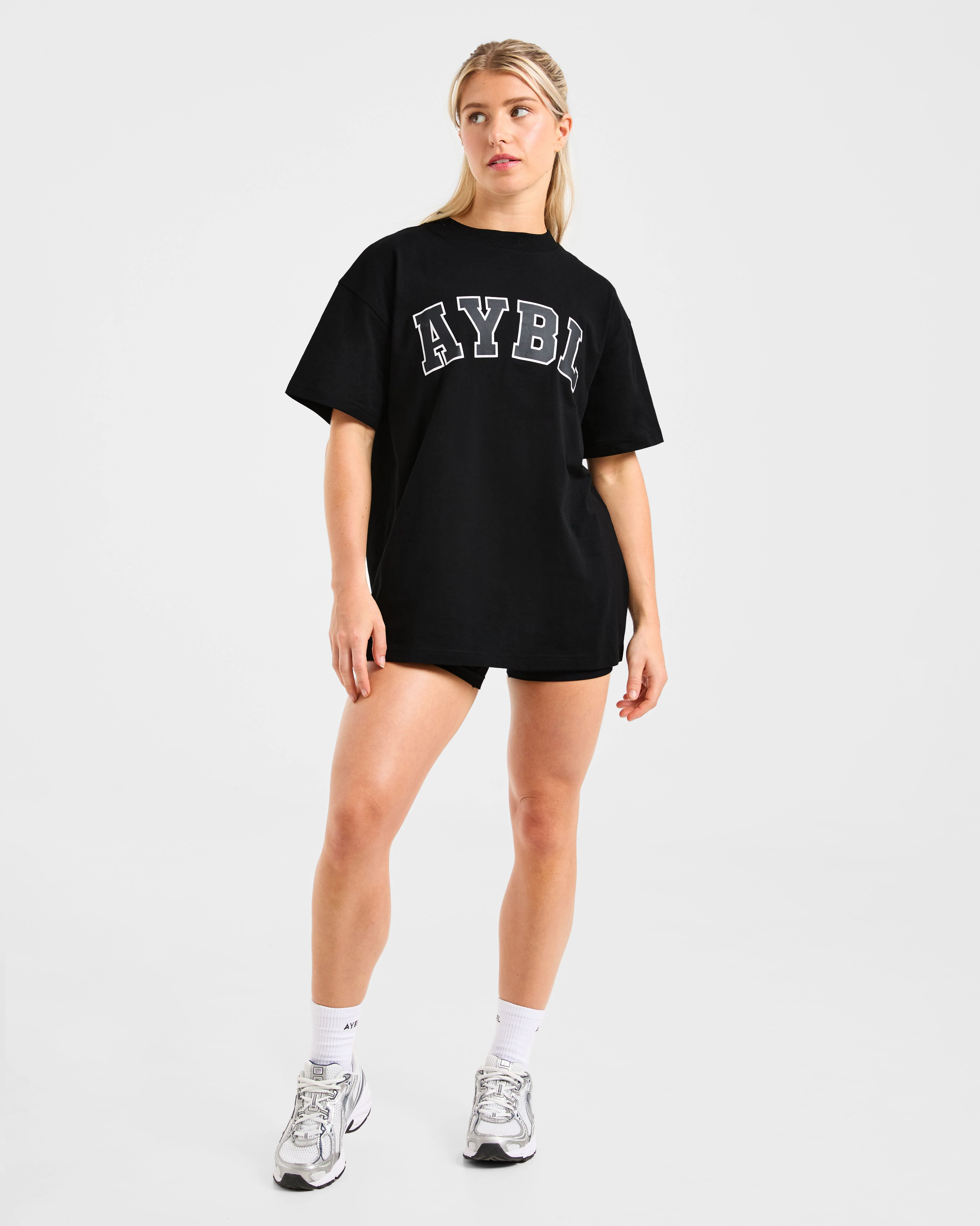 Varsity 2.0 Oversized T Shirt - Noir - Image 3