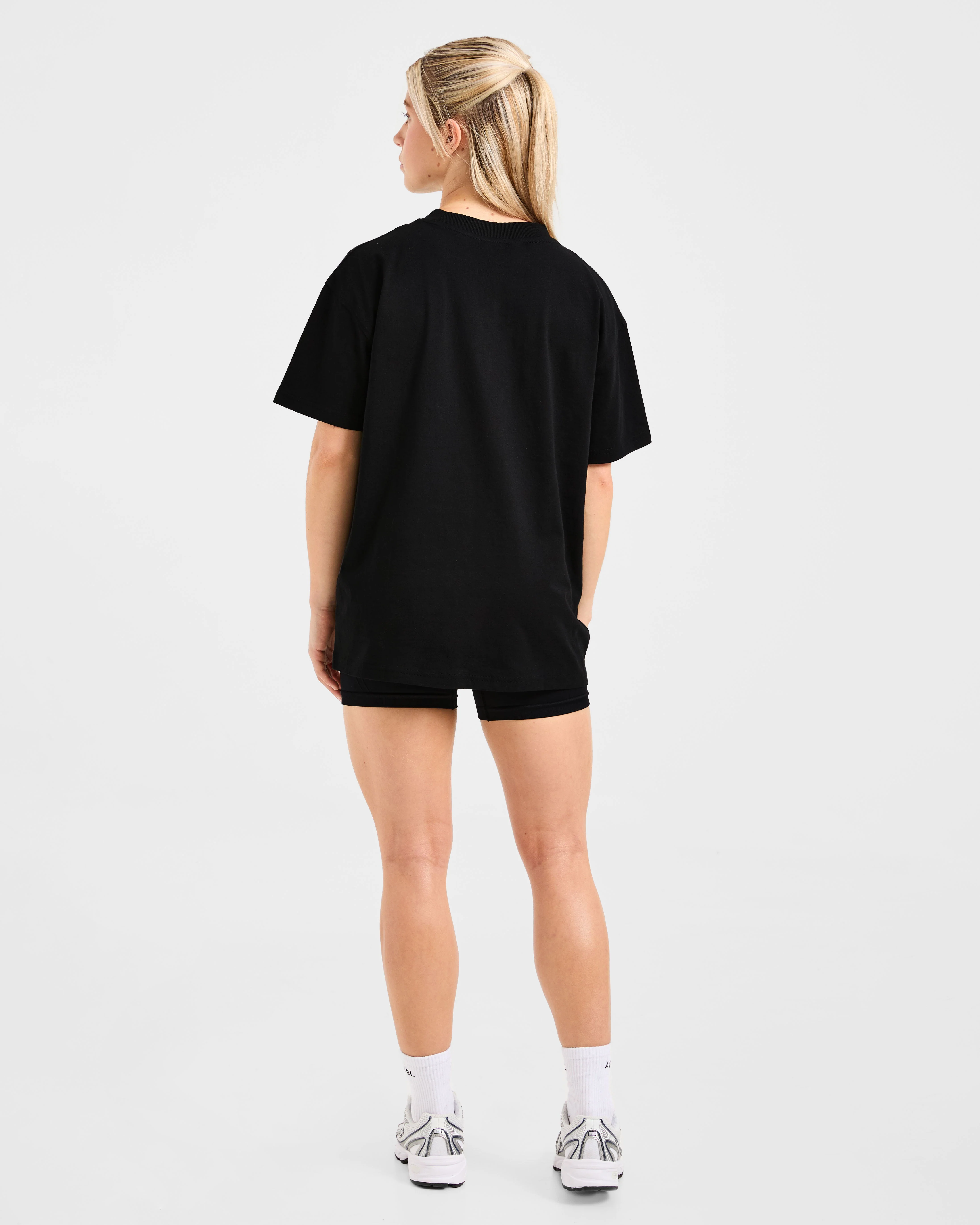 Varsity 2.0 Oversized T Shirt - Noir - Image 4