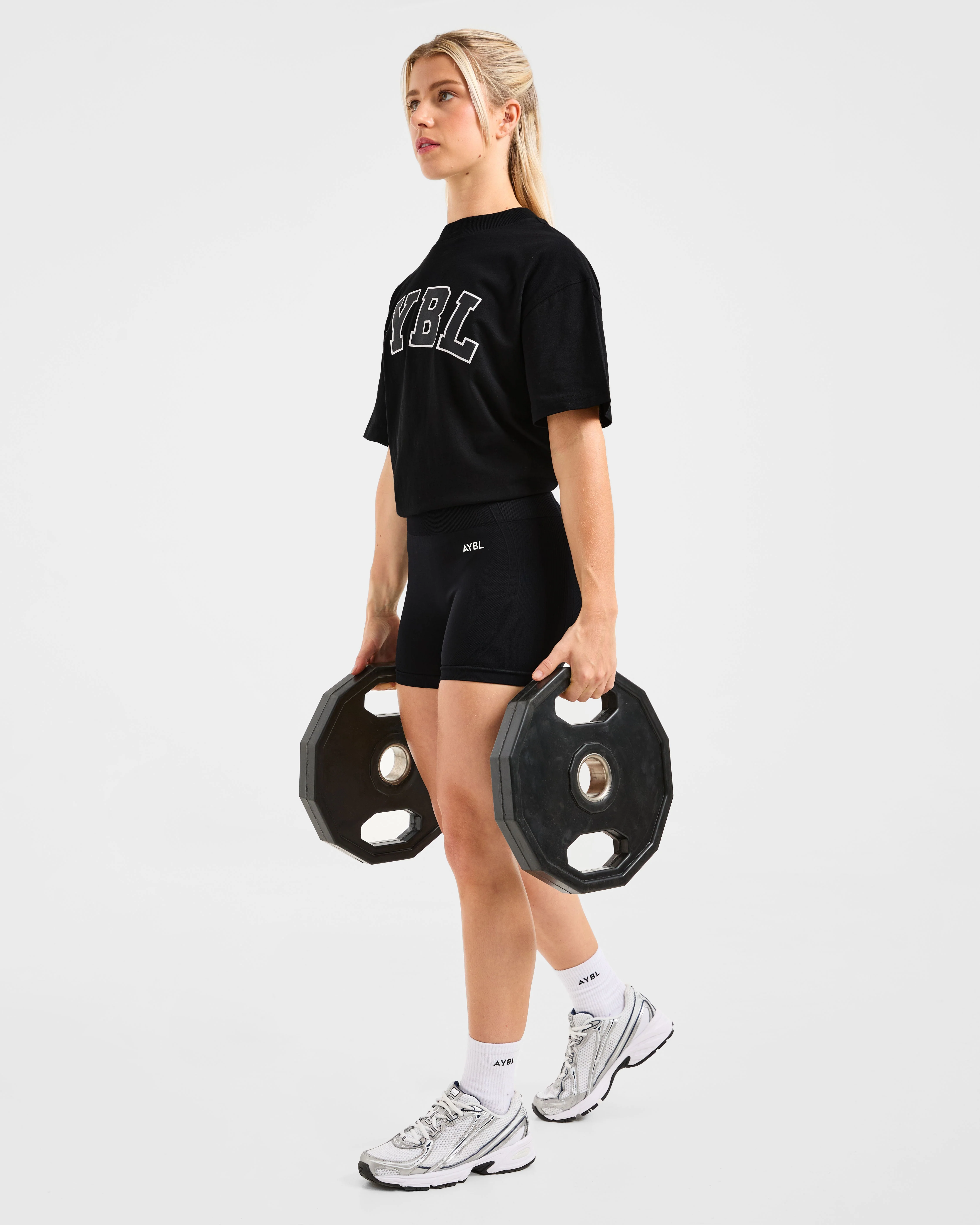 Varsity 2.0 Oversized T Shirt - Noir - Image 8