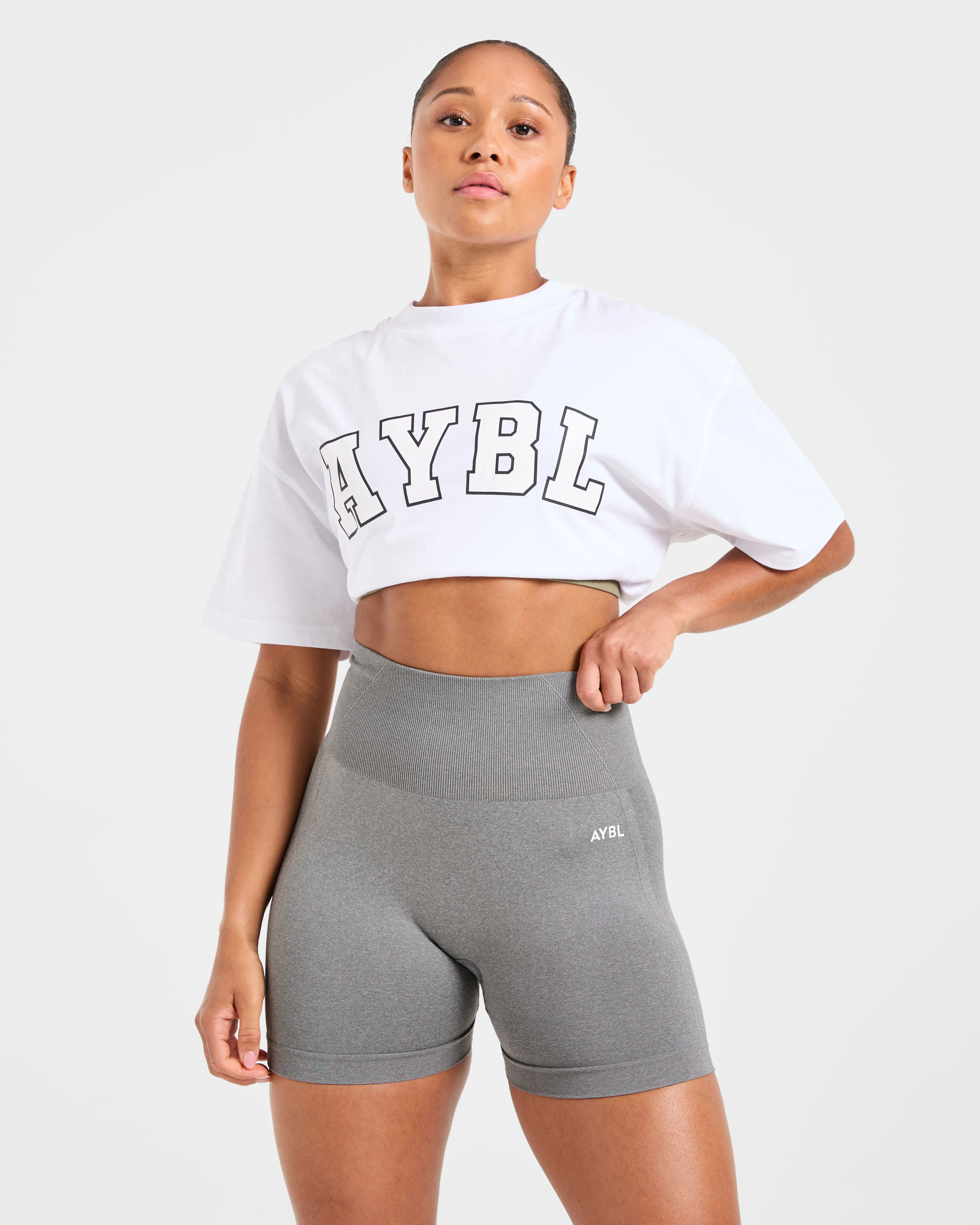 Varsity 2.0 Oversized T Shirt - Blanc - Image 7