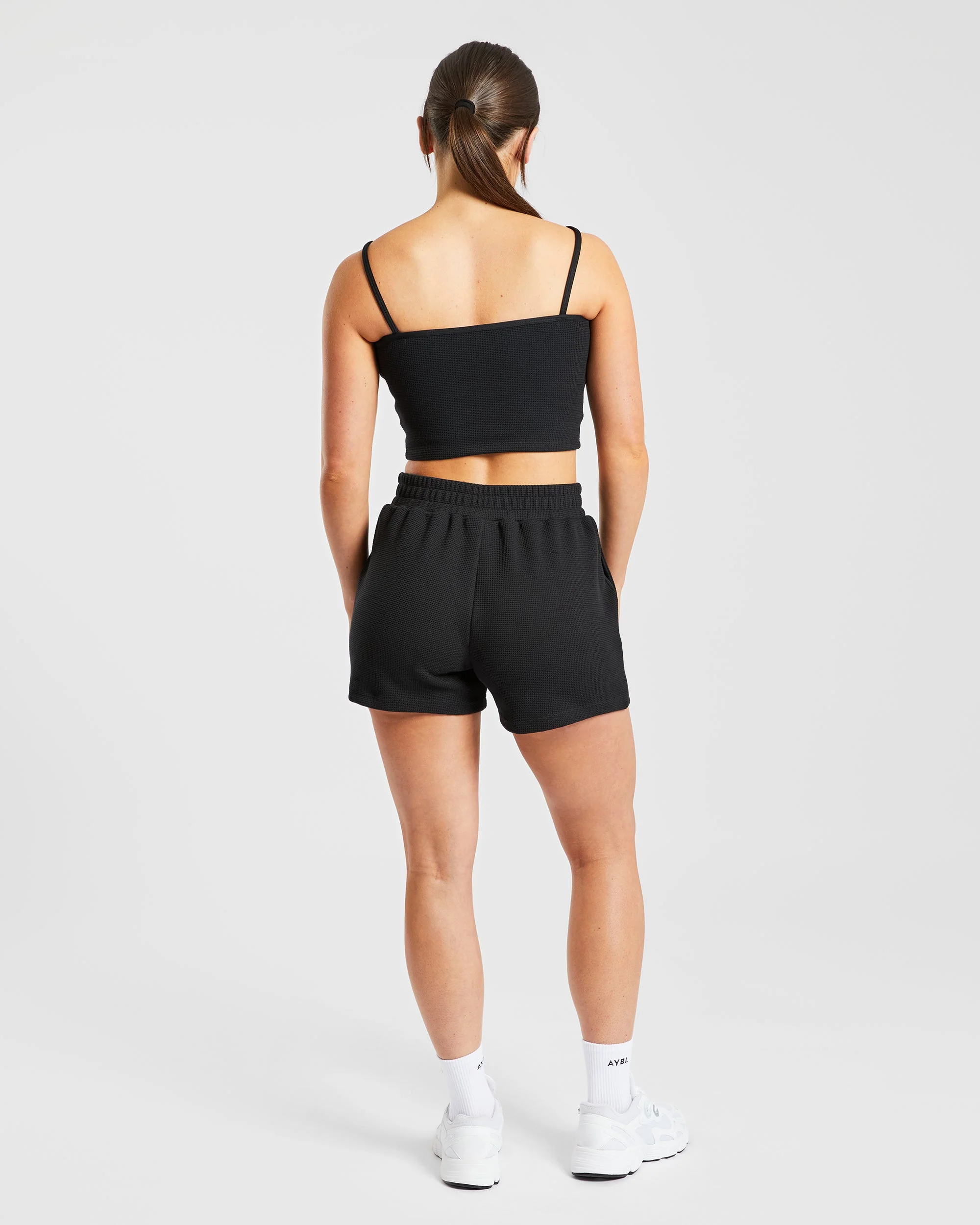 Waffle Shorts - Noir - Image 4