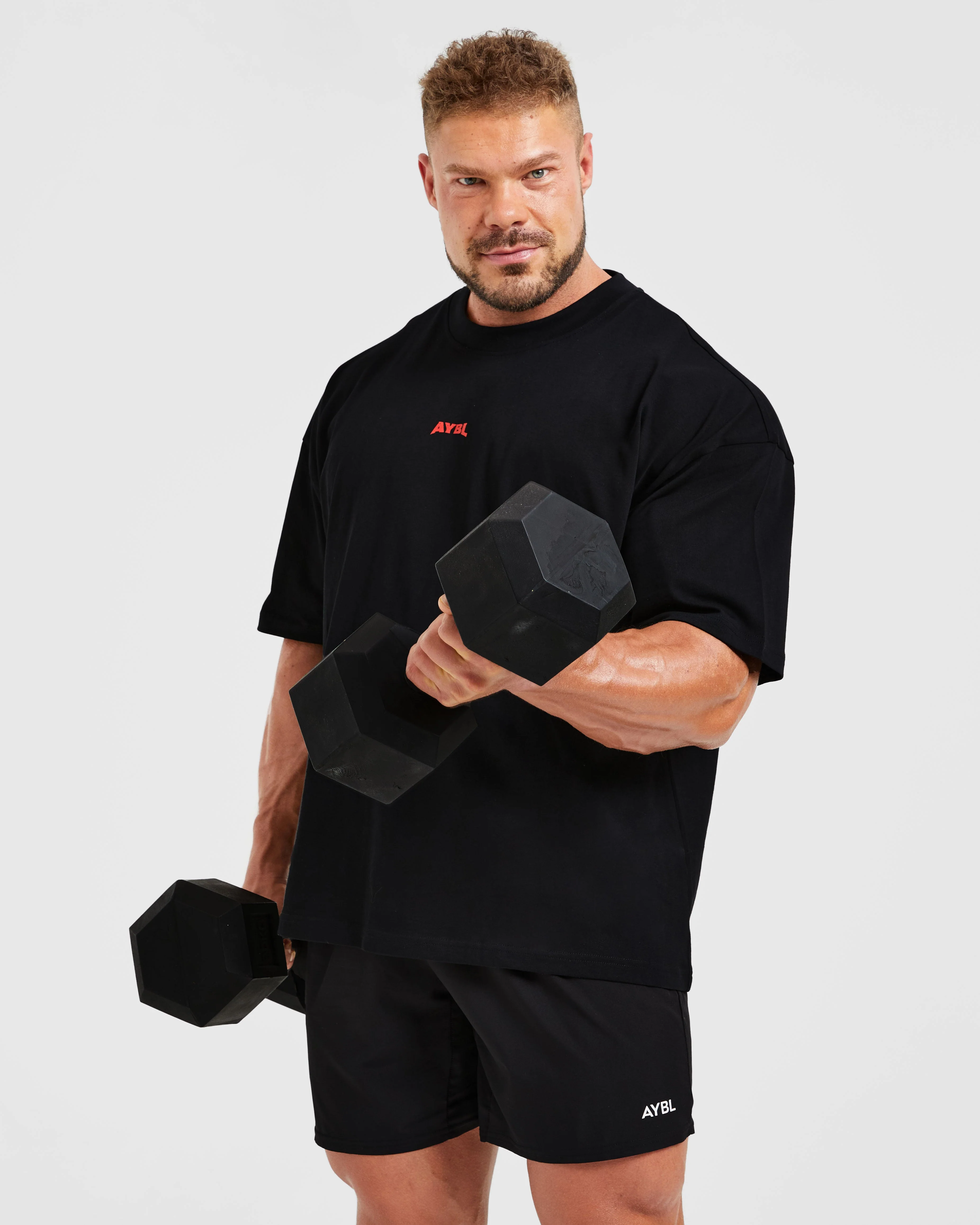 Wesley Vissers X Beyond Limits Oversized T Shirt - Noir/Charcoal - Image 7