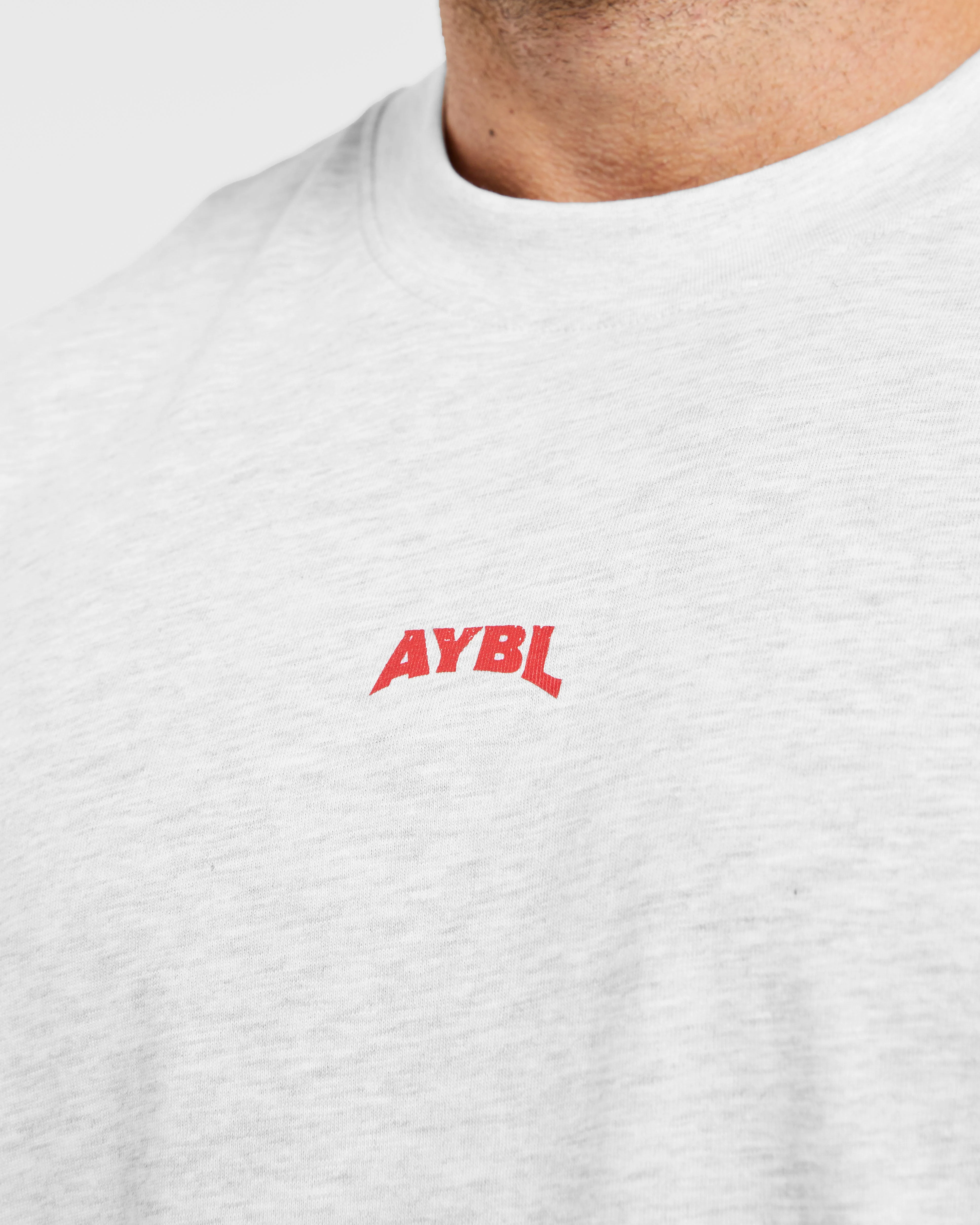 Wesley Vissers X Beyond Limits Oversized T Shirt - Gris Marl - Image 6