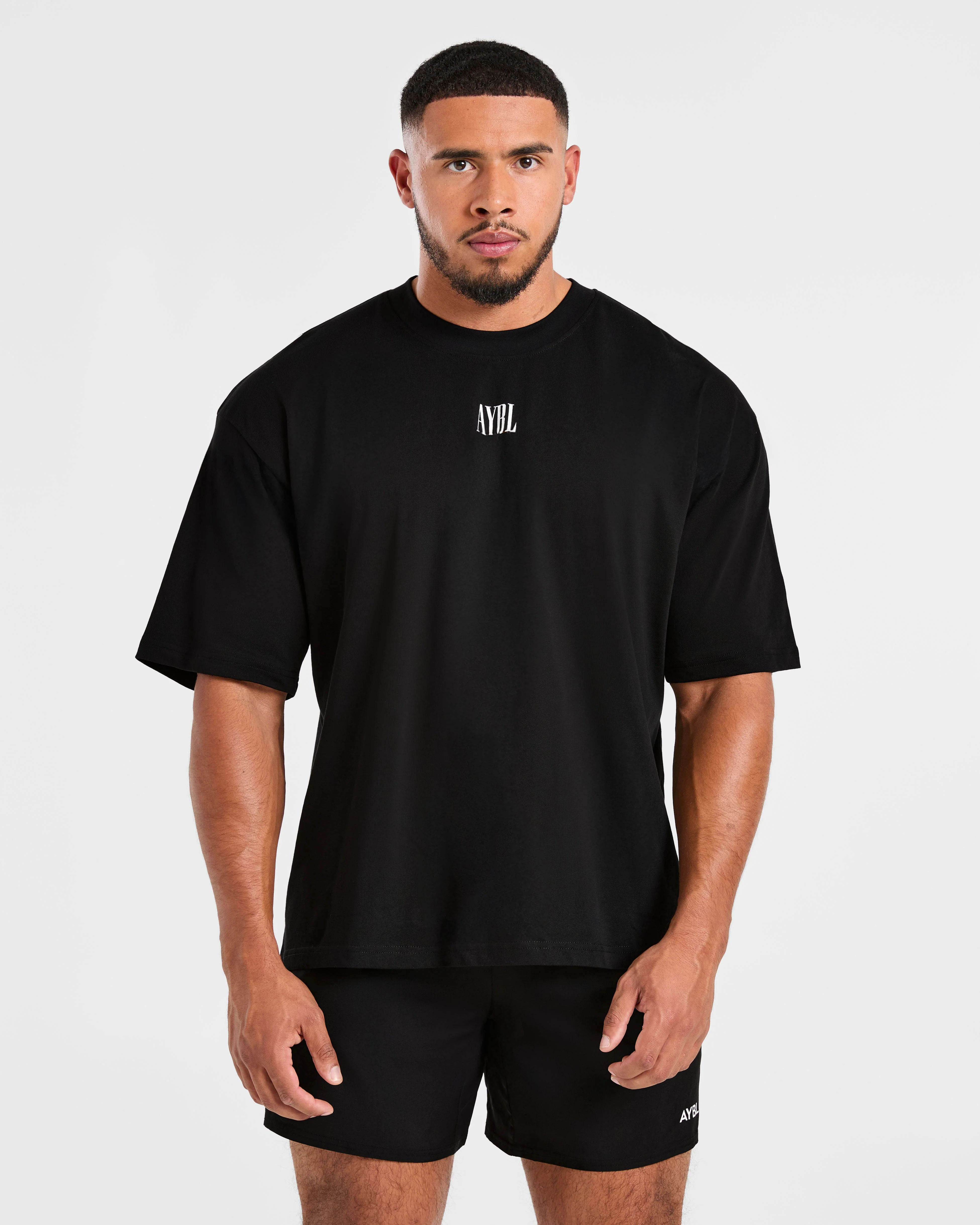 Wesley Vissers x Champion Mindset Oversized T Shirt - Noir - Image 2