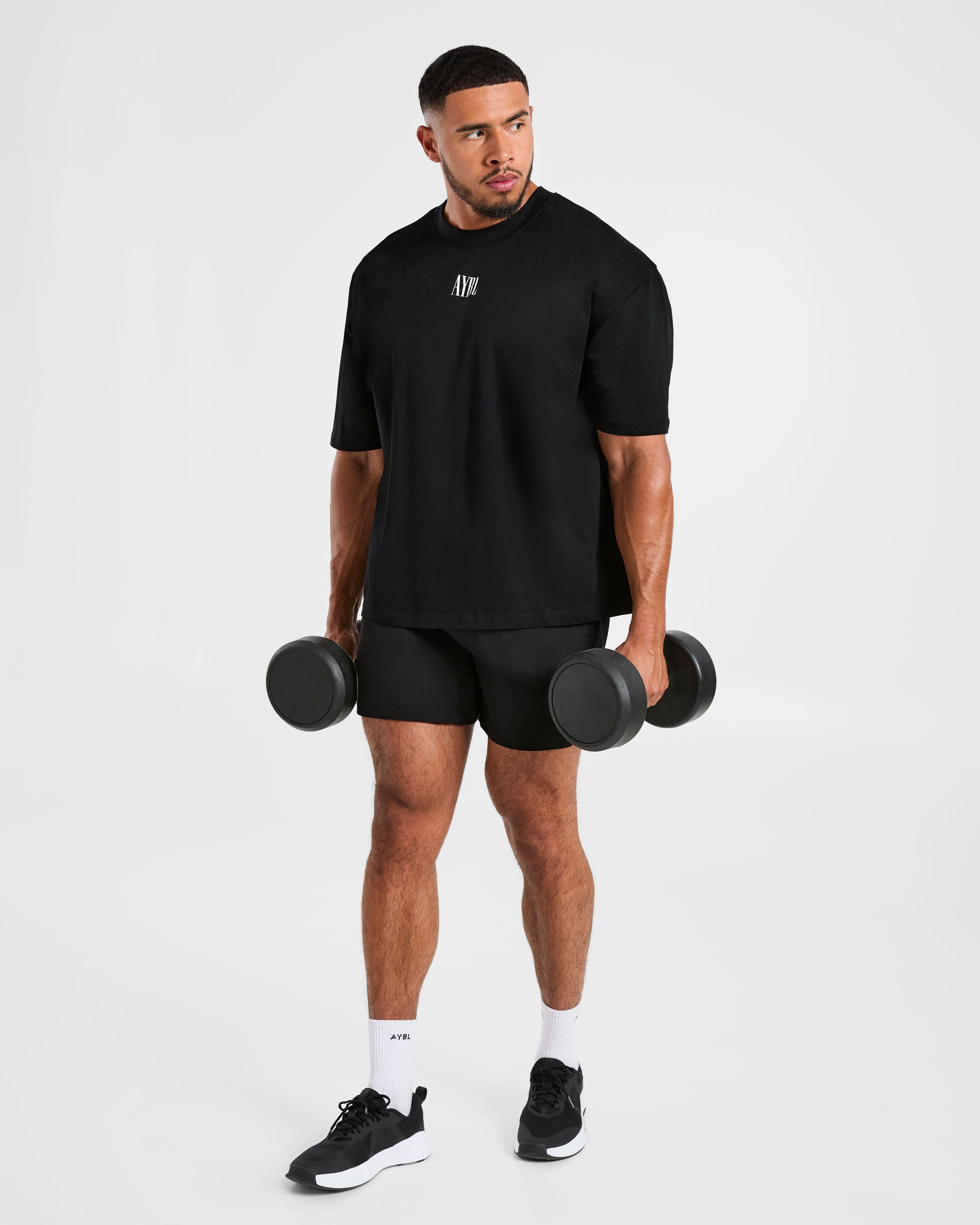 Wesley Vissers x Champion Mindset Oversized T Shirt - Noir - Image 7