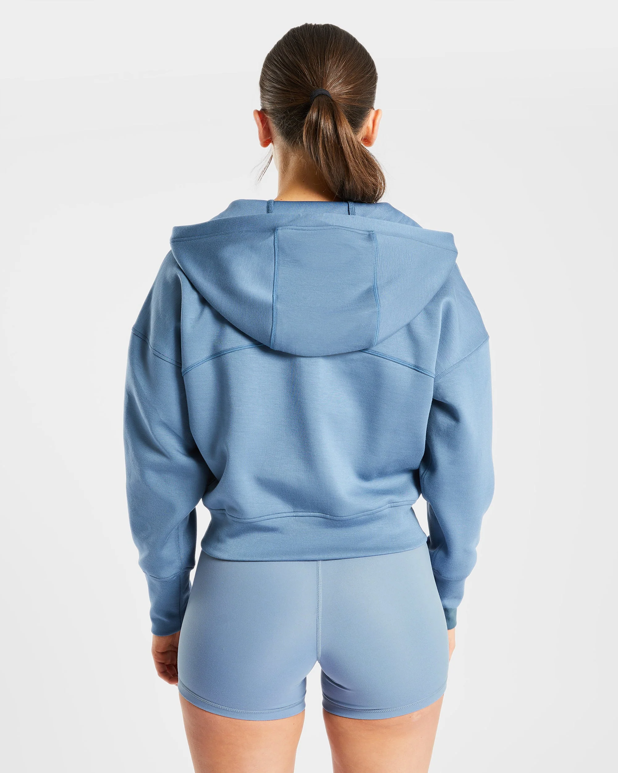 Zip Up Jacket - Bleu - Image 2