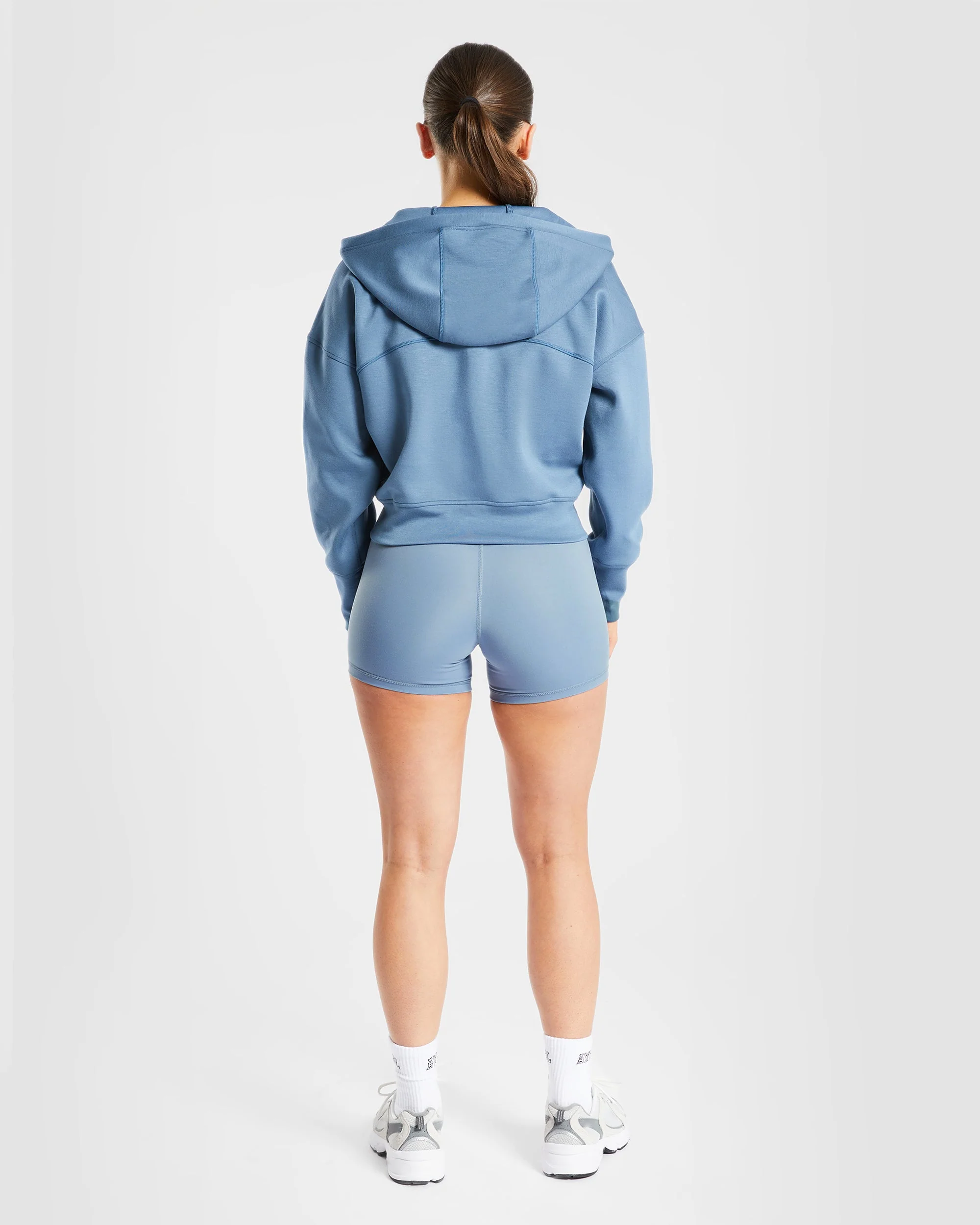 Zip Up Jacket - Bleu - Image 4